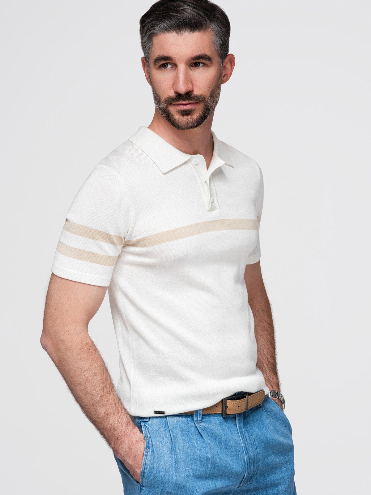 white/beige