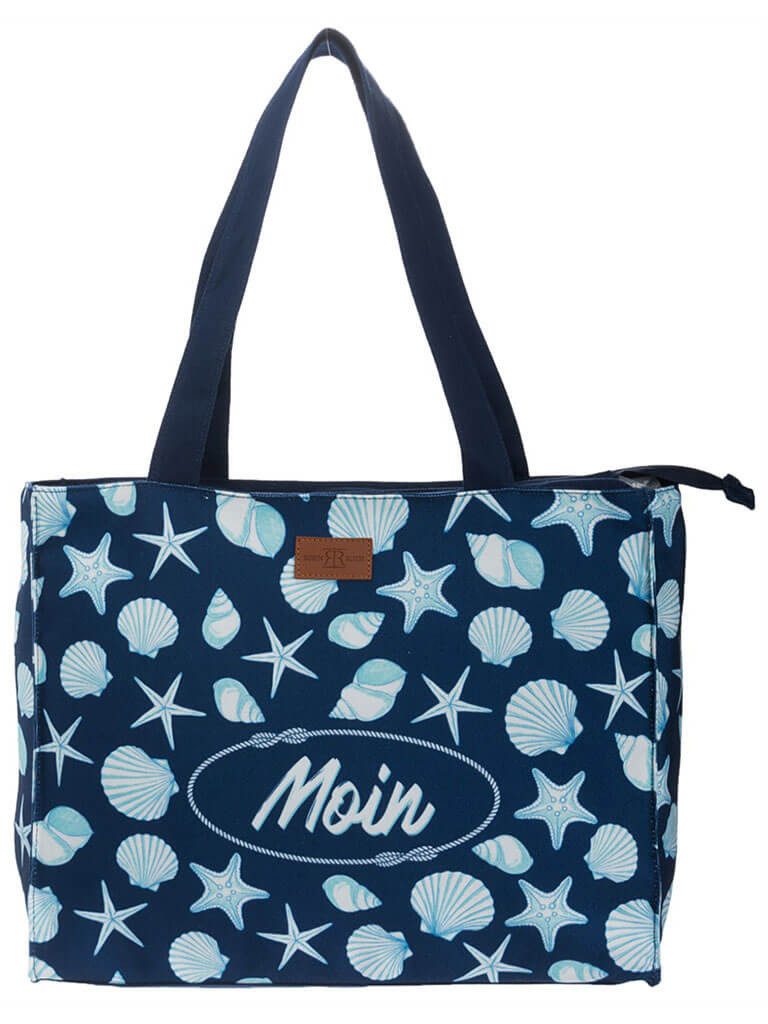 Robin Ruth Umhängetasche, Umhängetasche Estella Moin Moin - Shopper Schultertasche Maritim
