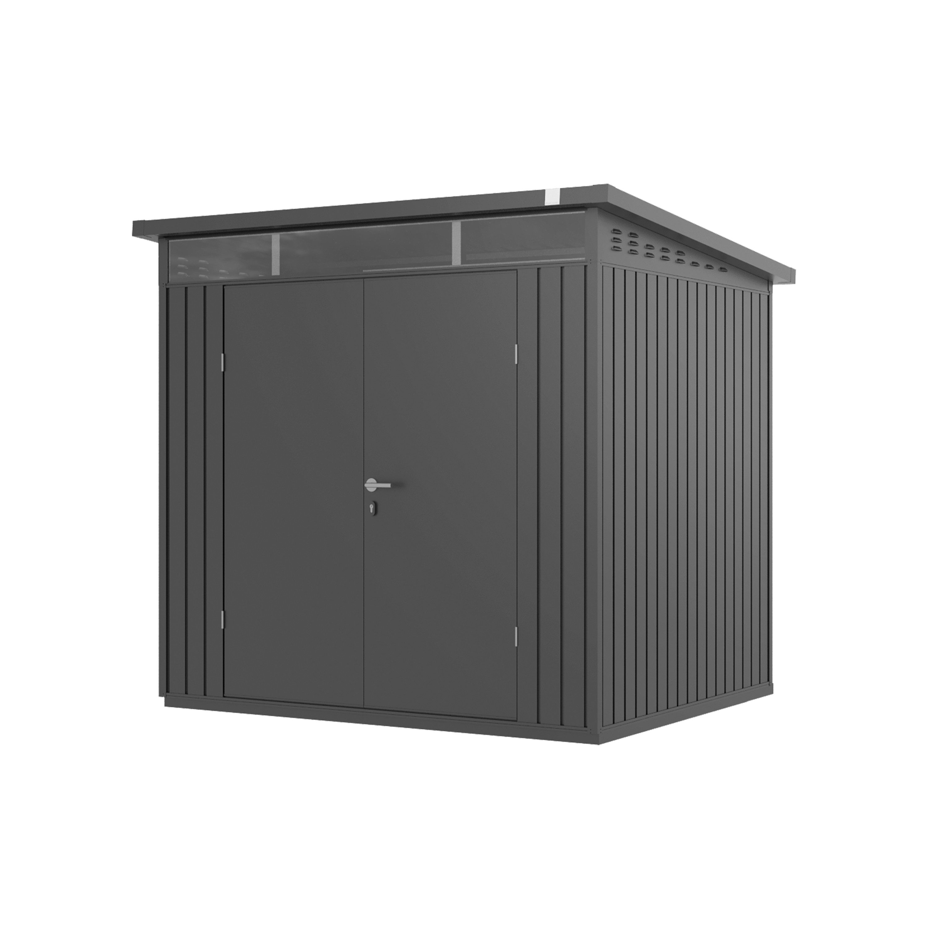 GFP Gerätehaus Gartenhaus Geräteschuppen Lena mit Pultdach, BxT: 180x120 cm günstig online kaufen