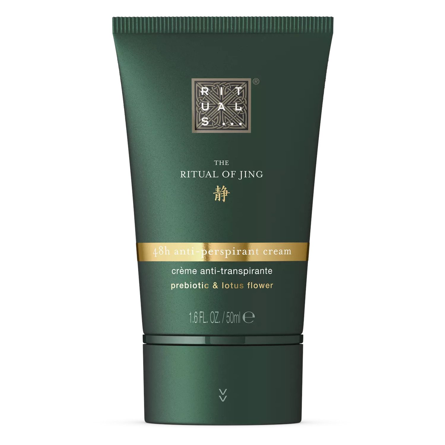Rituals Deo-Creme Rituals Jing Antitranspirant Creme 50 ml – 48h Schutz, Lotusblüte, 1-tlg., 48 h Schutz Creme-zu-Puder Lotusblüte Provitamin B5