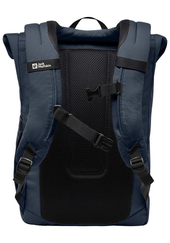 Jack Wolfskin Daypack ISLAND, Rolltop-Rucksack, Laptopfach, wetterbeständig