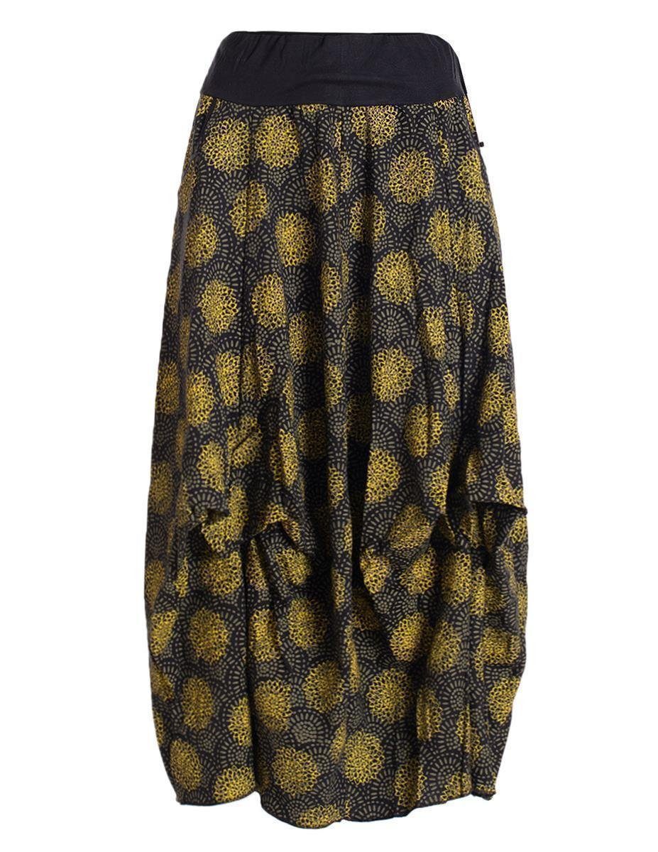 Vishes Maxirock Langer Damen Ballon-Rock Pump-Rock günstig online kaufen