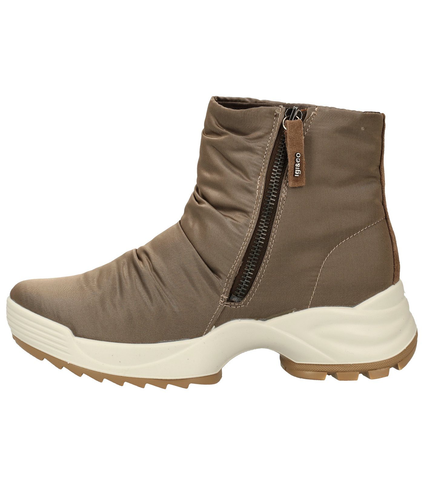 Leder Grau IGI Stiefelette CO & Stiefelette