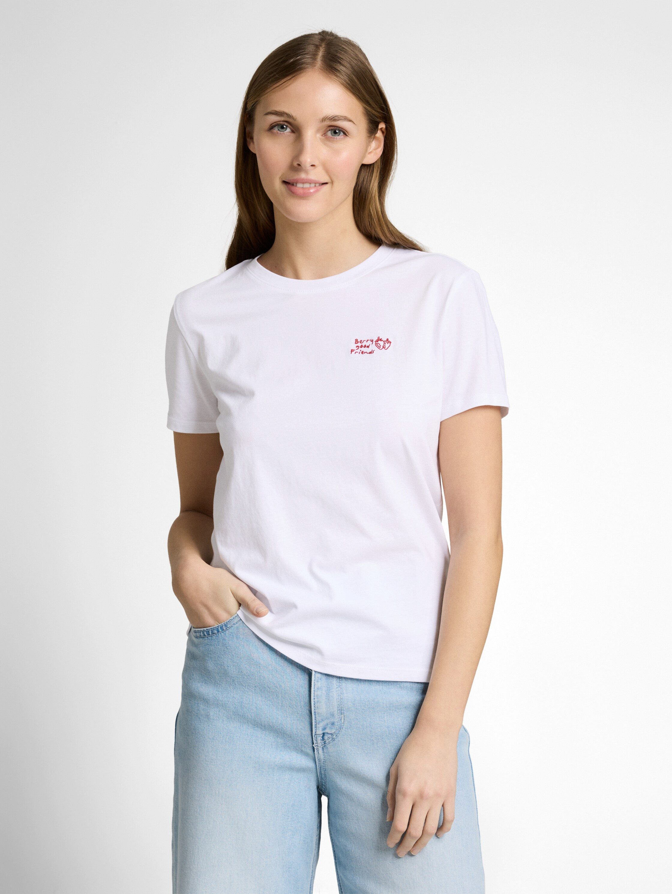TOM TAILOR Denim T-Shirt mit Print