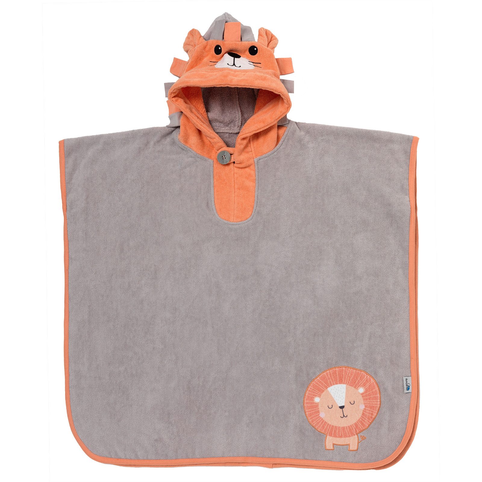 Schlummersack Kinderbademantel Frottee Badeponcho OEKO-Tex zertifiziert