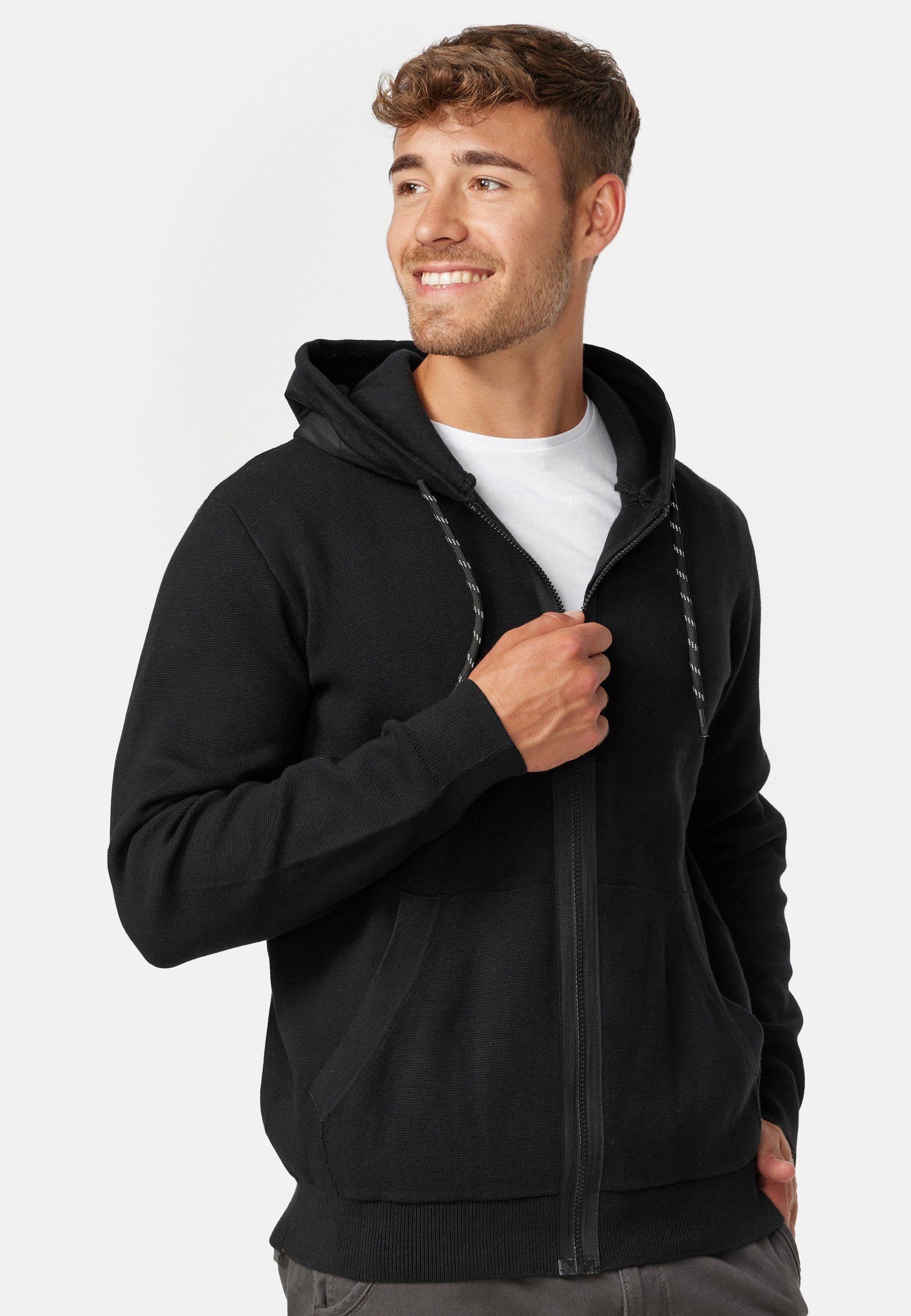 Indicode Kapuzensweatjacke Herren Reilly Hoodie Sweatjacke Herrenjacke