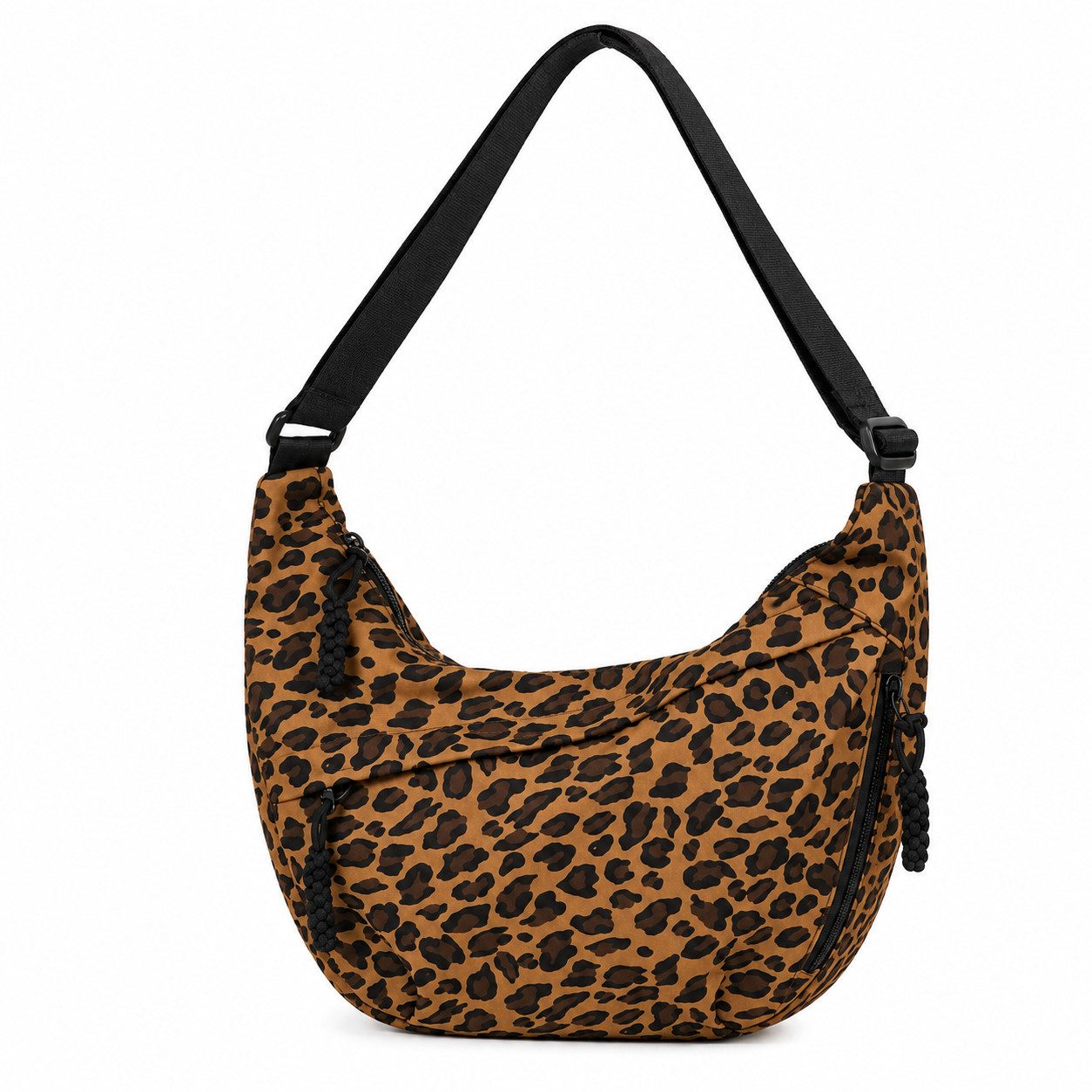 VEKROBOT Schultertasche Damen Handtasche Leopardenmuster. Als Umhängetasche Schultertasche (Packung, 1-tlg., Moderne Umhängetasche: Vielseitig & lässig), Verstellbarer Schultergurt