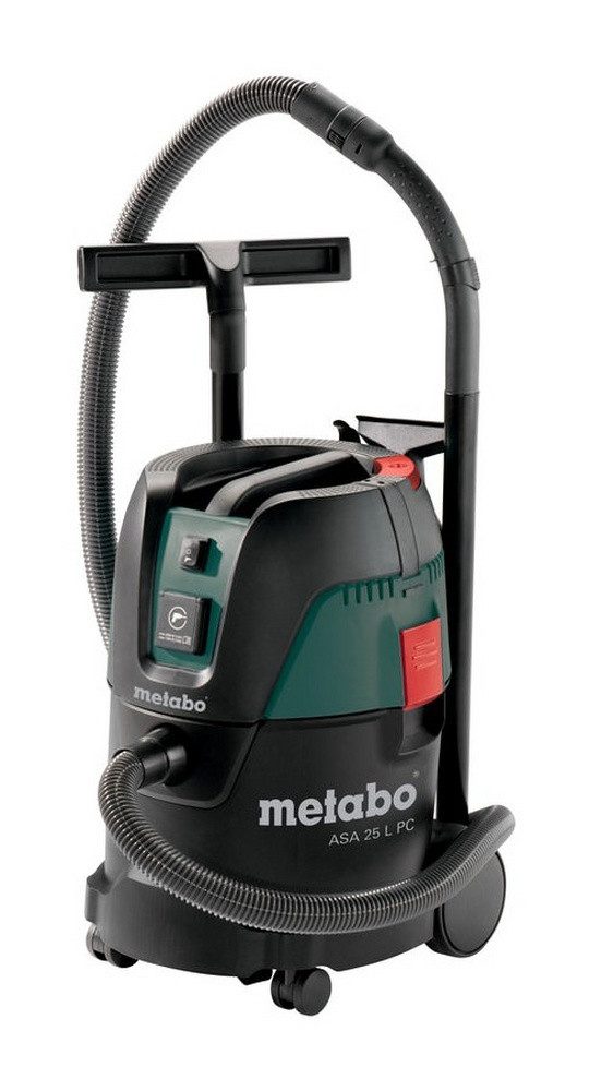 metabo Industriesauger ASA 25 L PC, Всеssauger mit manueller Filterabreinigung