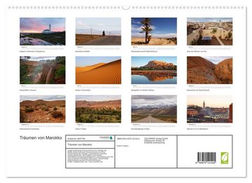 CALVENDO Wandkalender Träumen von Marokko (Premium, hochwertiger DIN A2 Wandkalender 2023, Kunstdruck in Hochglanz)