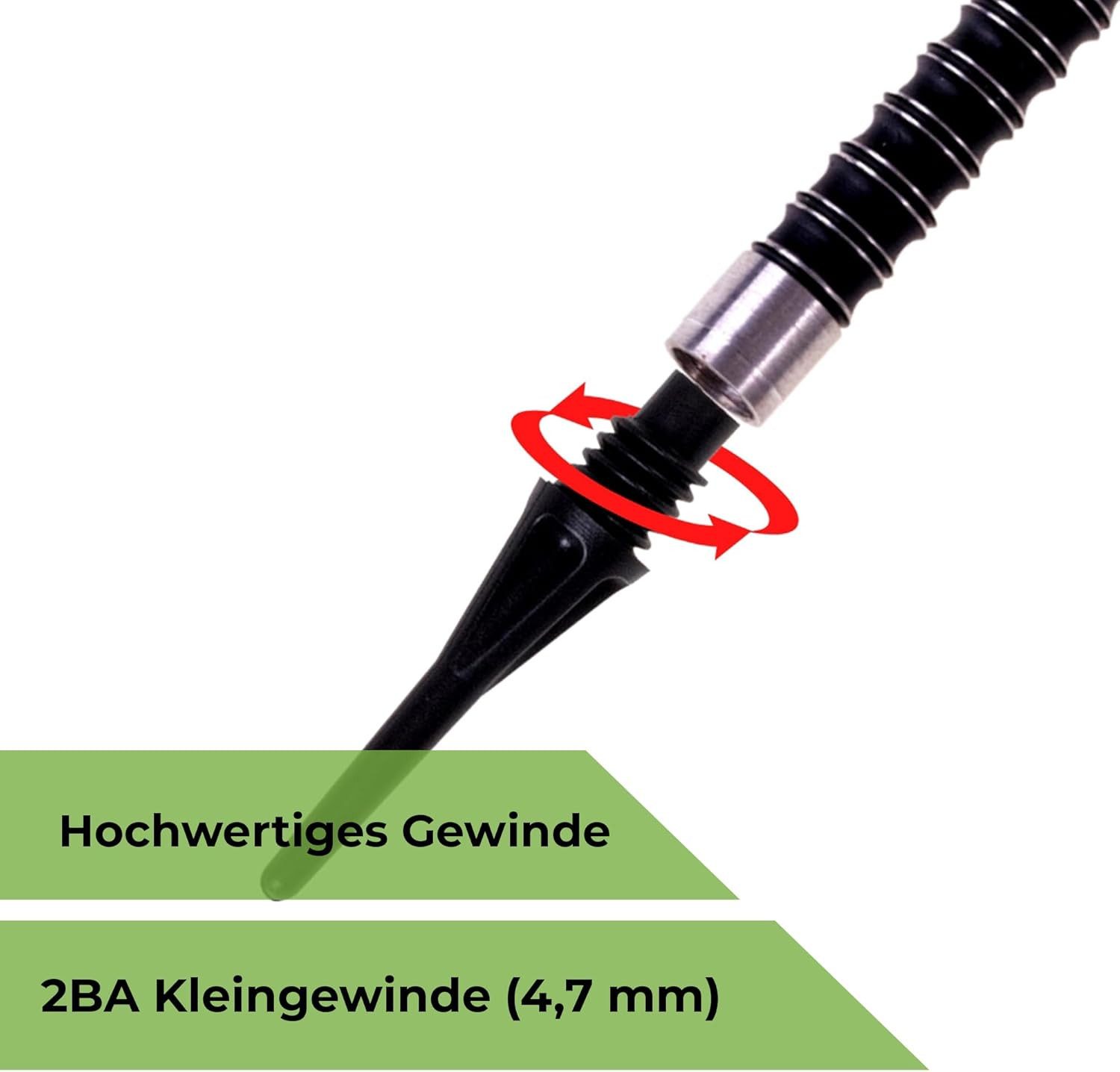 Karella Softdarts Pro-Tip 2BA Gewinde 1000 St. Schwarz