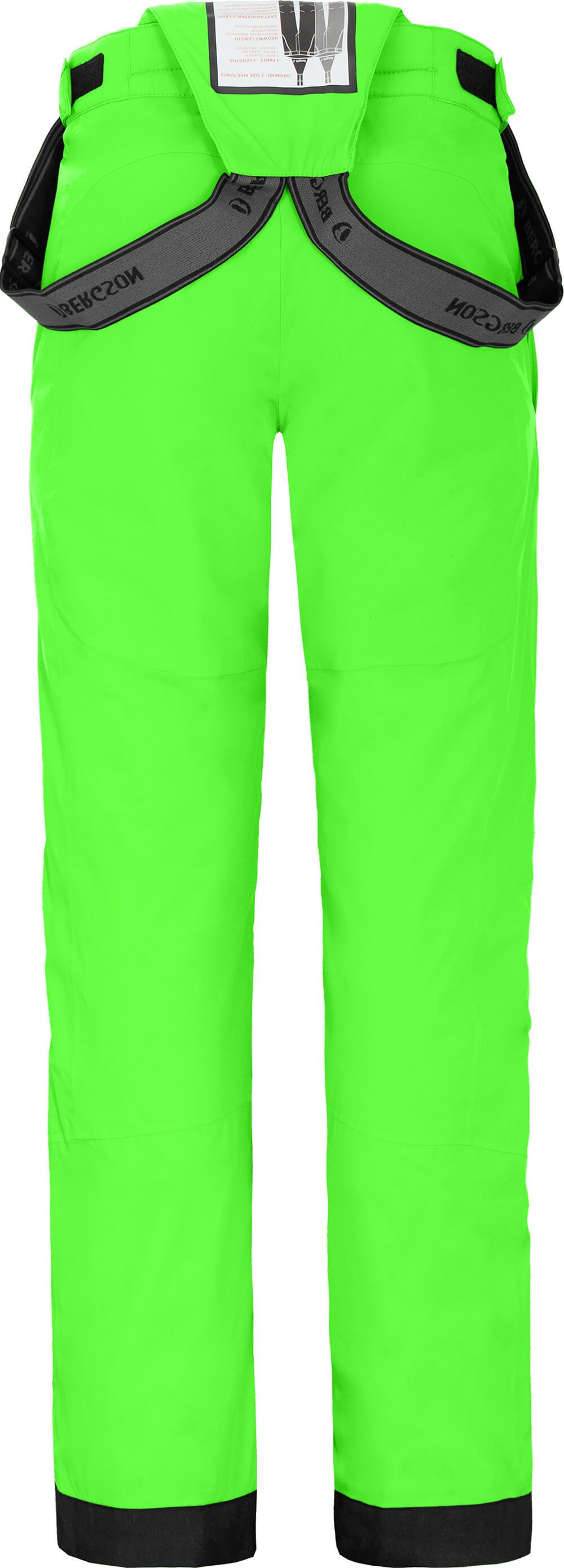 Bergson Skihose PELLY Kinder Skihose, wattiert, 20000 mm Wassersäule, Normalgrößen, Gecko g