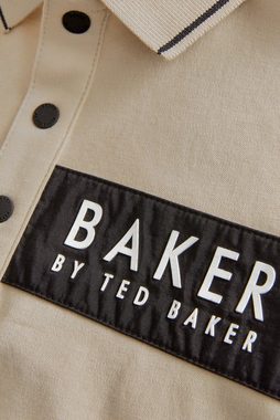Baker by Ted Baker Poloshirt Baker by Ted Baker Langarm-Poloshirt mit Einsatz (1-tlg)