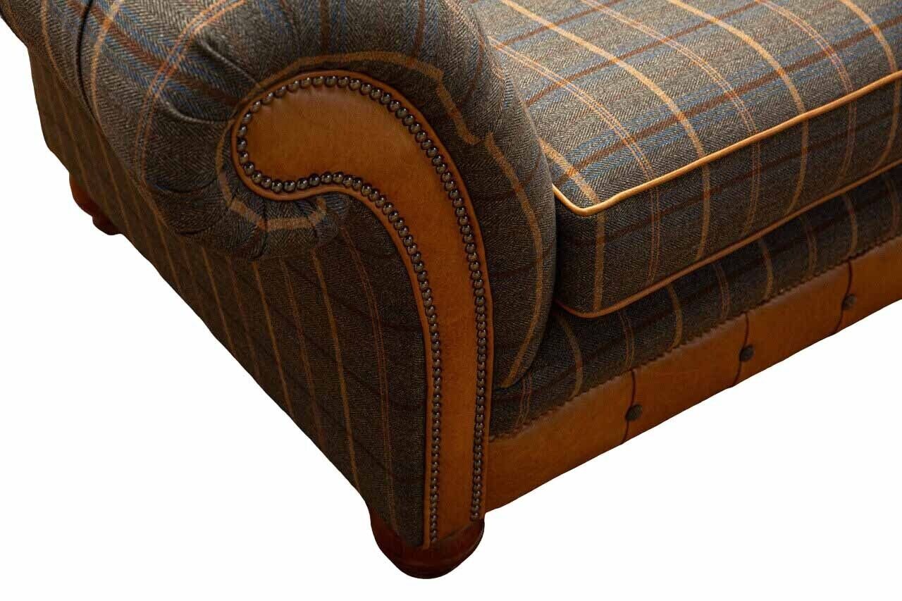 Sitzer Stoff Europe 3 Designer Couch in Sofa JVmoebel Couchen Sofa Sofa Textil, Braun Polster Made