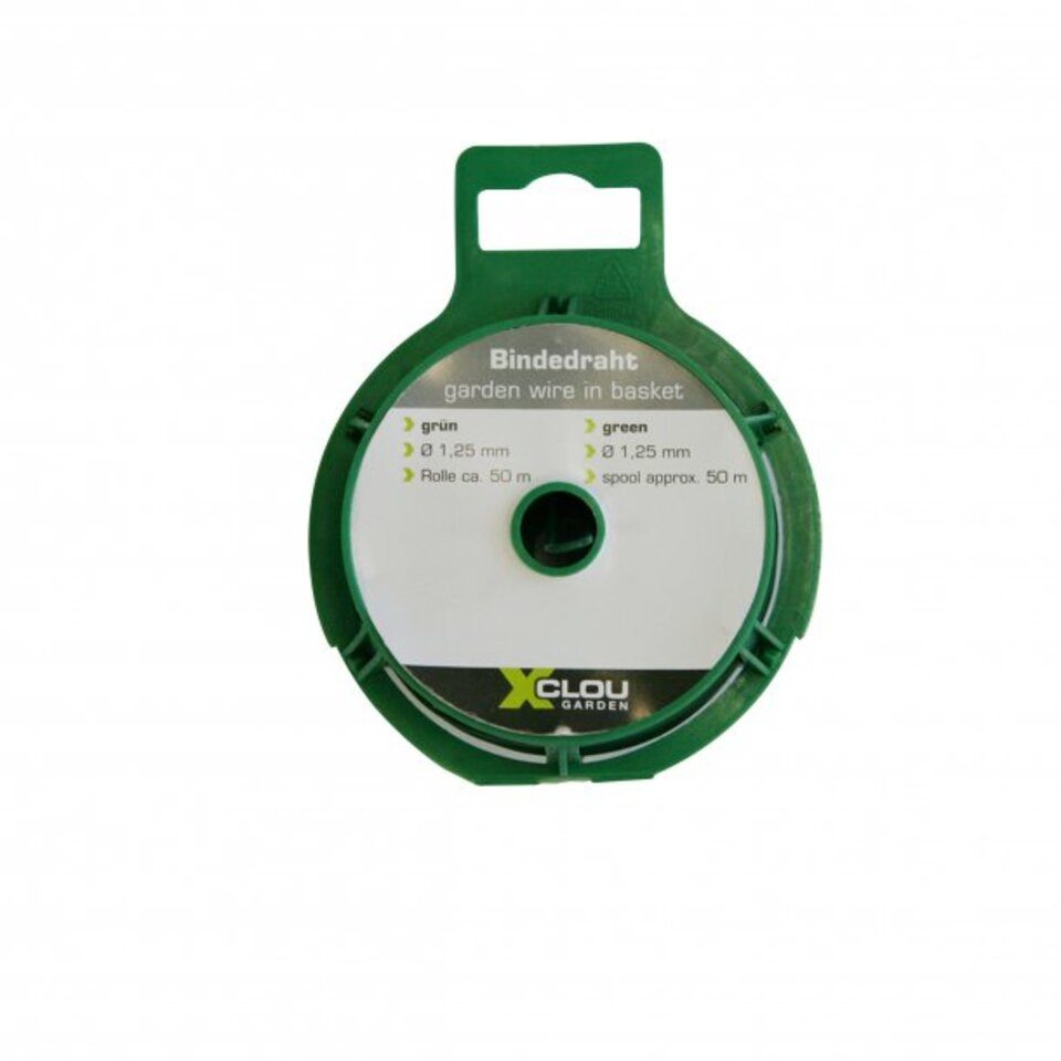 Bindedraht Bindedraht grün 1,25 mm x 50m auf Spule