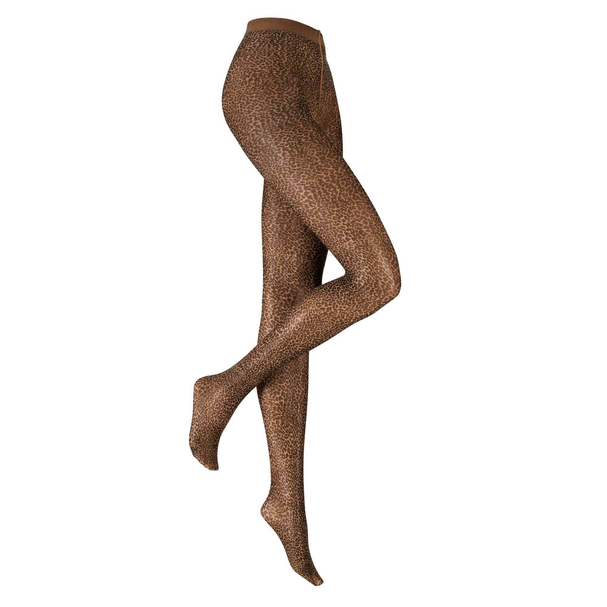 Hudson Strumpfhose Feral 50 DEN (1 St) Strumpfhose mit Leo-Muster