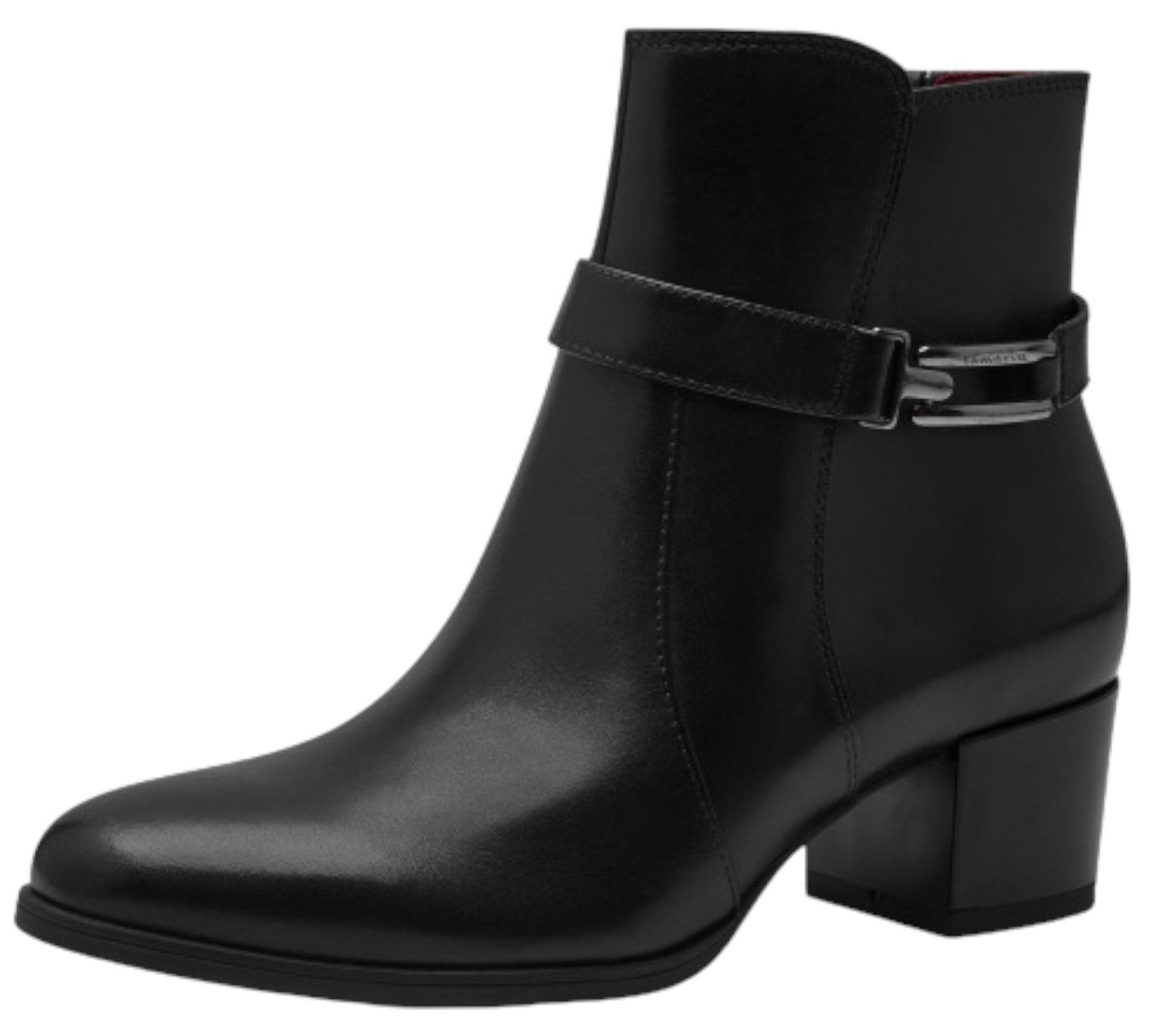 1-25375-43 001 Black Stiefelette