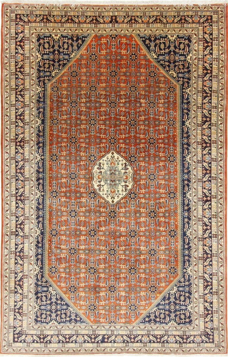 Orientteppich Ghashghai 199x309 12 Perserteppich, mm Nain Handgeknüpfter rechteckig, / Trading, Orientteppich Höhe
