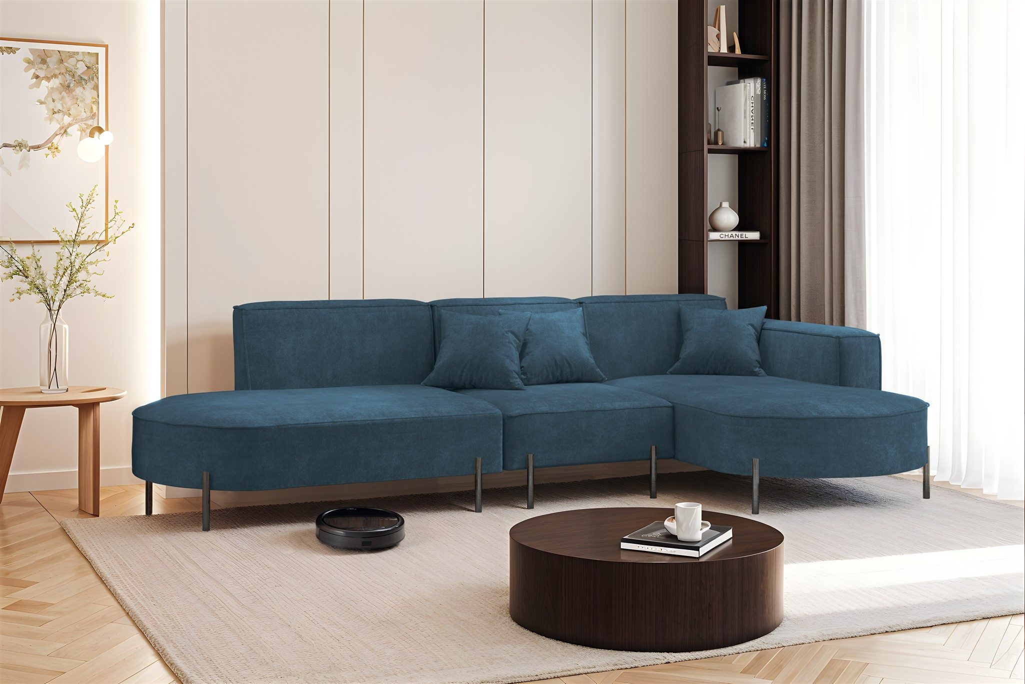 Fun Möbel Ecksofa Sofa VALENCIA mit günstig online kaufen