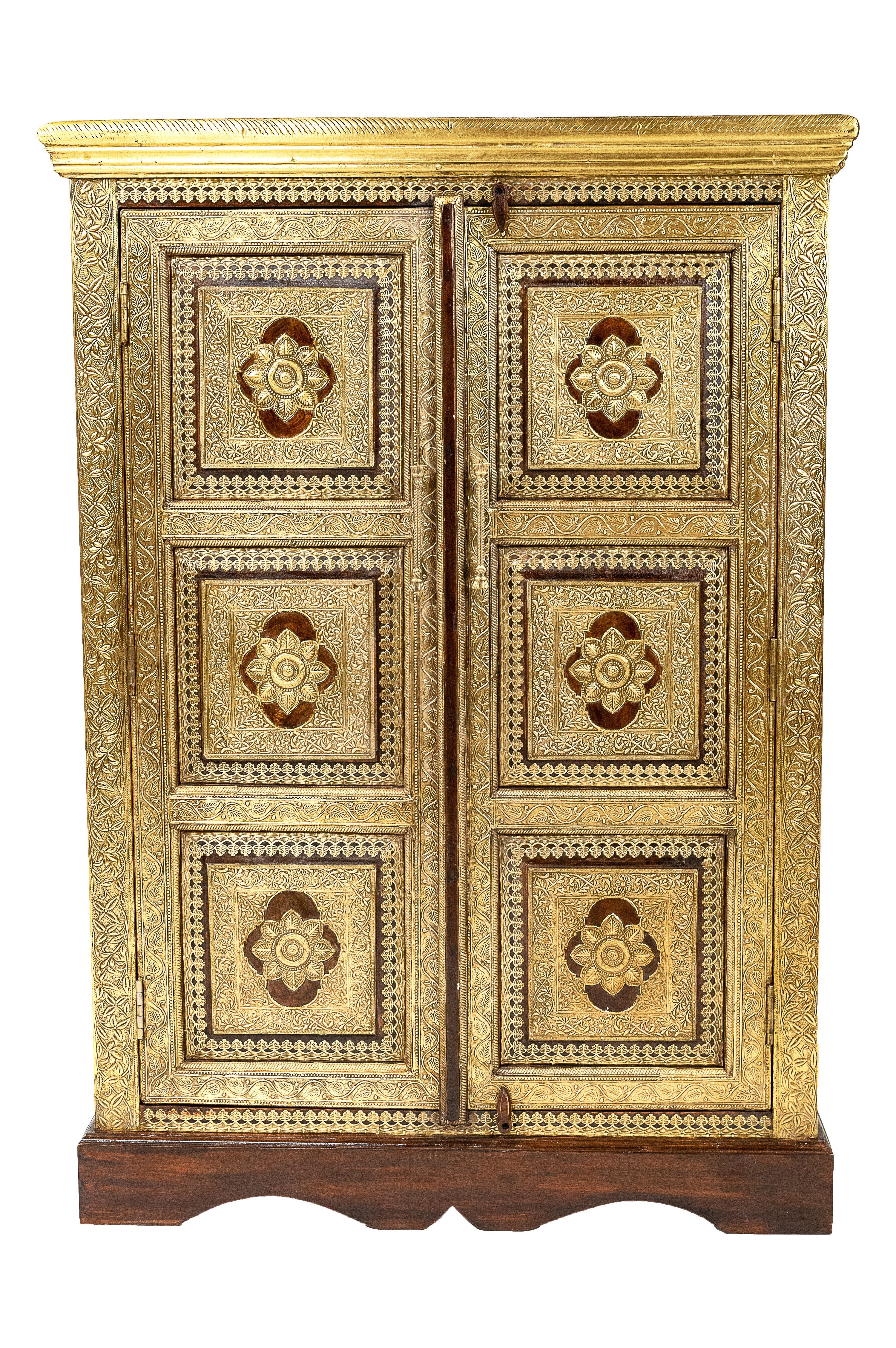 Marrakesch Orient & Mediterran Interior Kleiderschrank Orientalischer Schrank - Walava - 120cm (1-St)