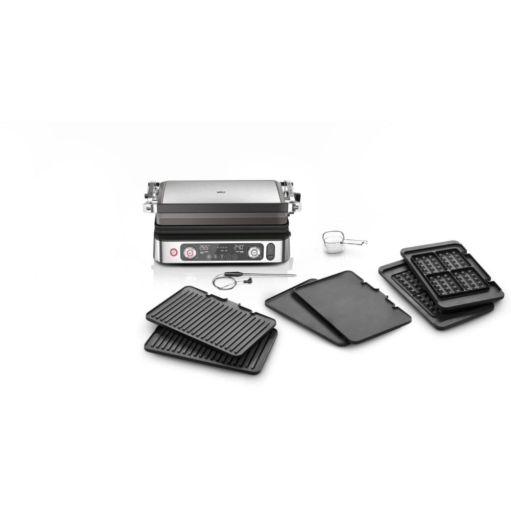 Braun Kontaktgrill Braun Kontaktgrill + Waffelautomat, 2200 W