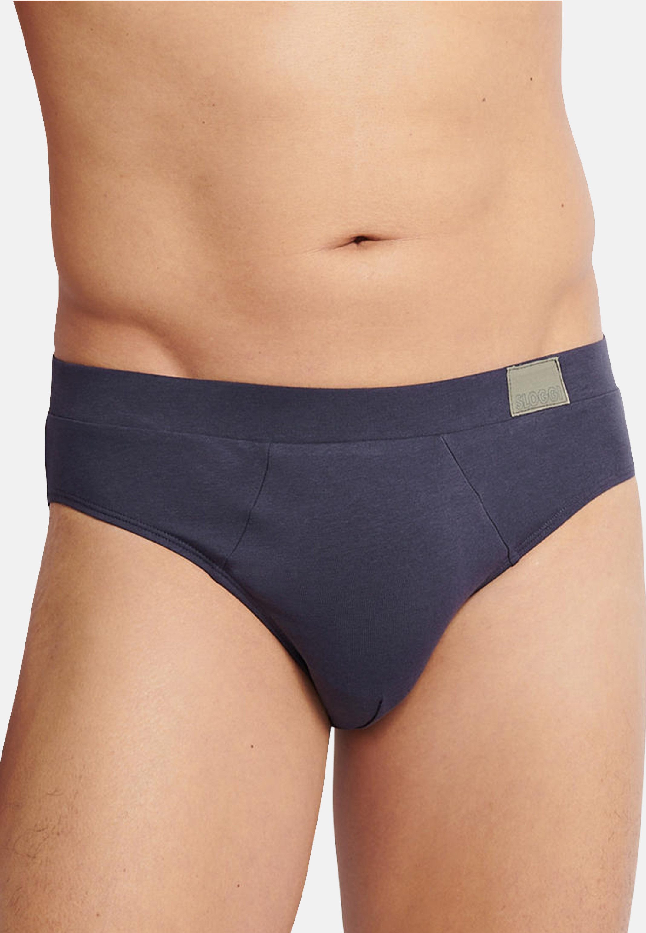 sloggi Slip 4er Pack men GO Natural (Spar-Set, 4-St) Slip / Unterhose - Baumwolle - ohne Eingriff - Atmungsaktiv