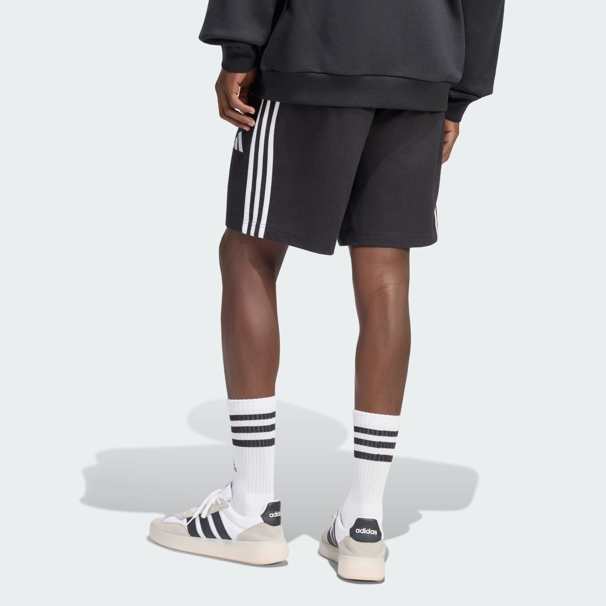 adidas Sportswear Shorts ESSENTIALS 3-STREIFEN SINGLE JERSEY SHORTS (1-tlg)