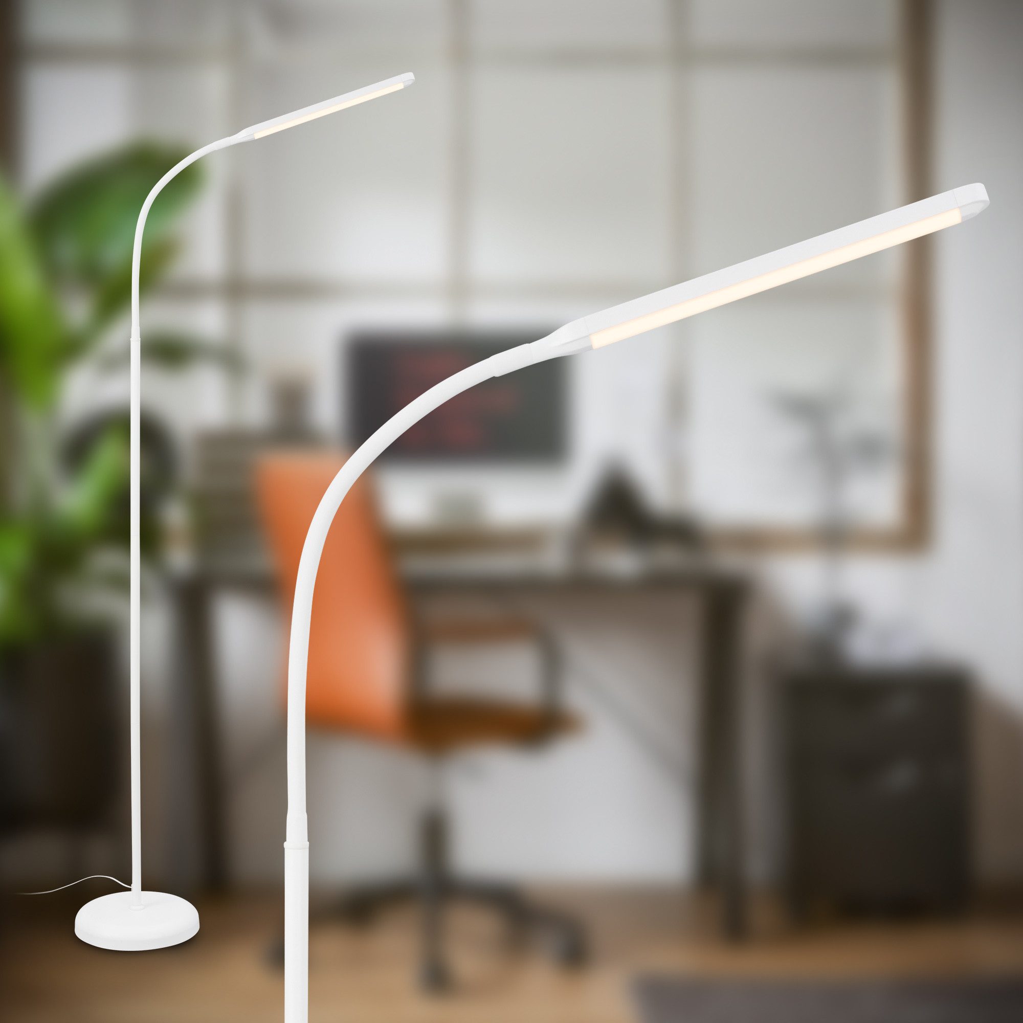 Briloner Leuchten LED Stehlampe USB-C Stehleuchte Dimmbar Leseleuchte Arbei günstig online kaufen