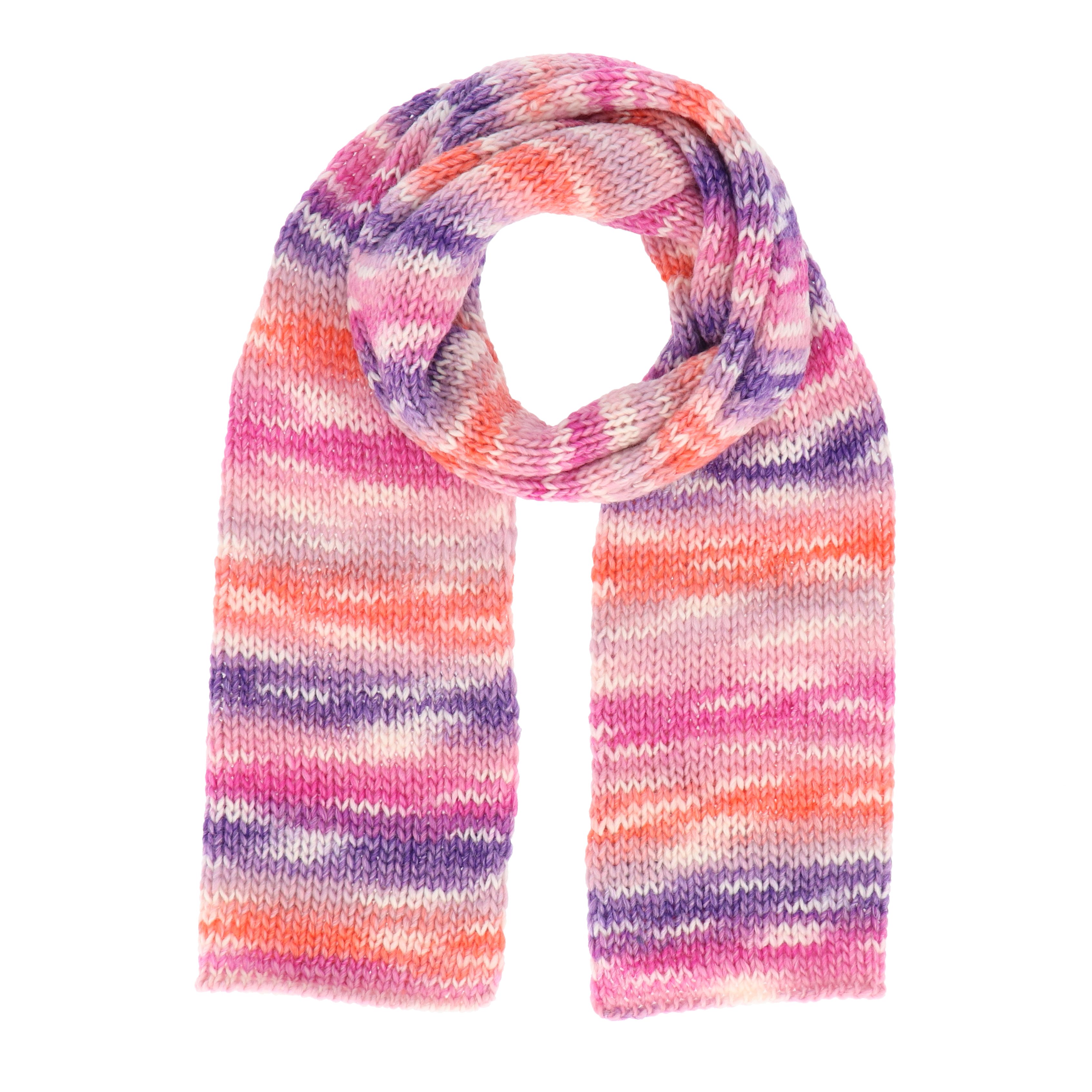 halsüberkopf Accessoires Strickschal glattgestrickt Multicolor, Made in Germany!