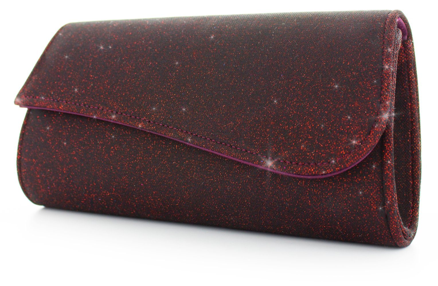 White Lady Clutch Julia Softglitter Clutch magic-red