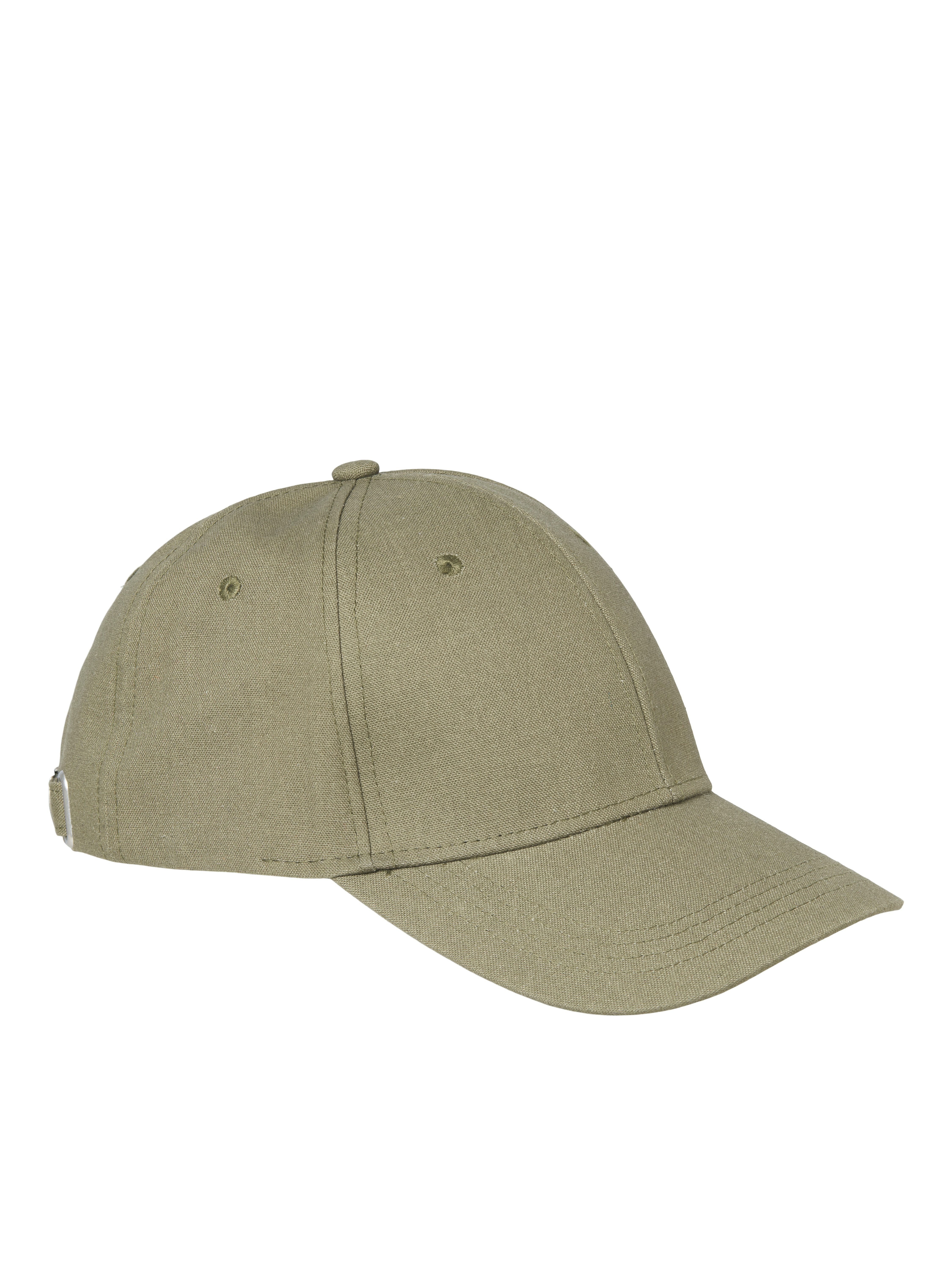 Jack & Jones Baseball Cap JACBASE LOUIS LINEN BLEND CAP SN mit Branding