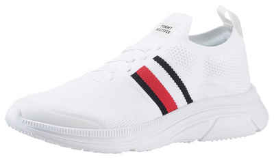 Tommy Hilfiger MODERN RUNNER KNIT STRIPES ESS Slip-On Кроссовки Schnürschuh, Freizeitschuh, Slipper mit seitlichen Streifen