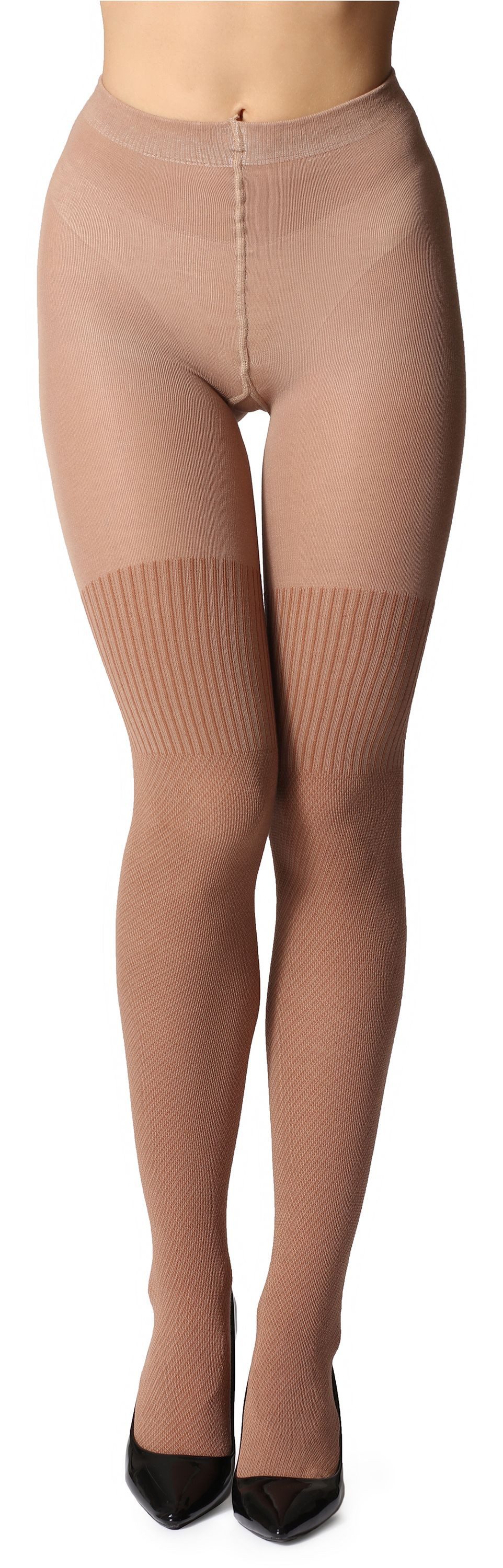 Strumpfhose Damen Strumpfhose aus Baumwolle BLV-1116