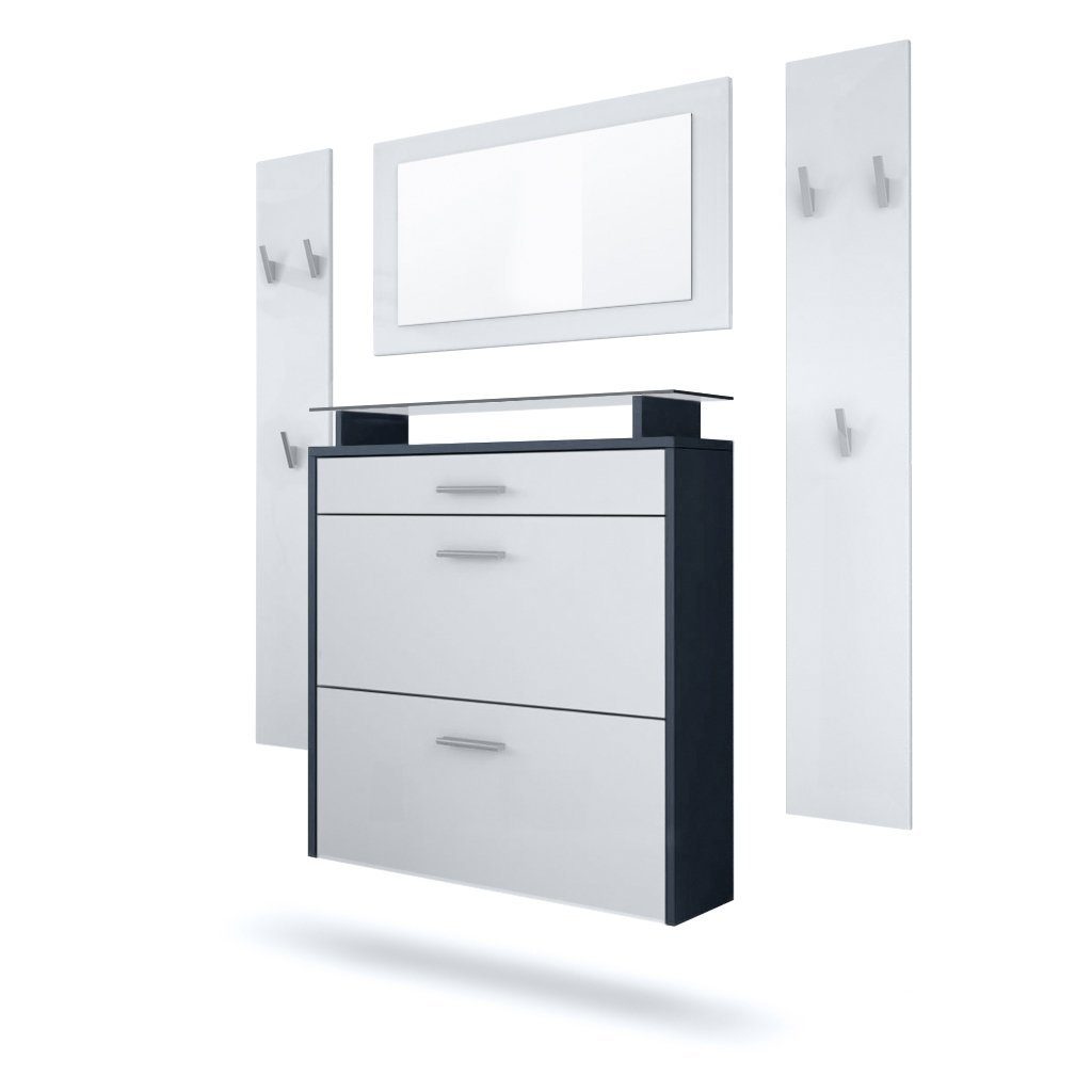 Fronten in Weiß matt