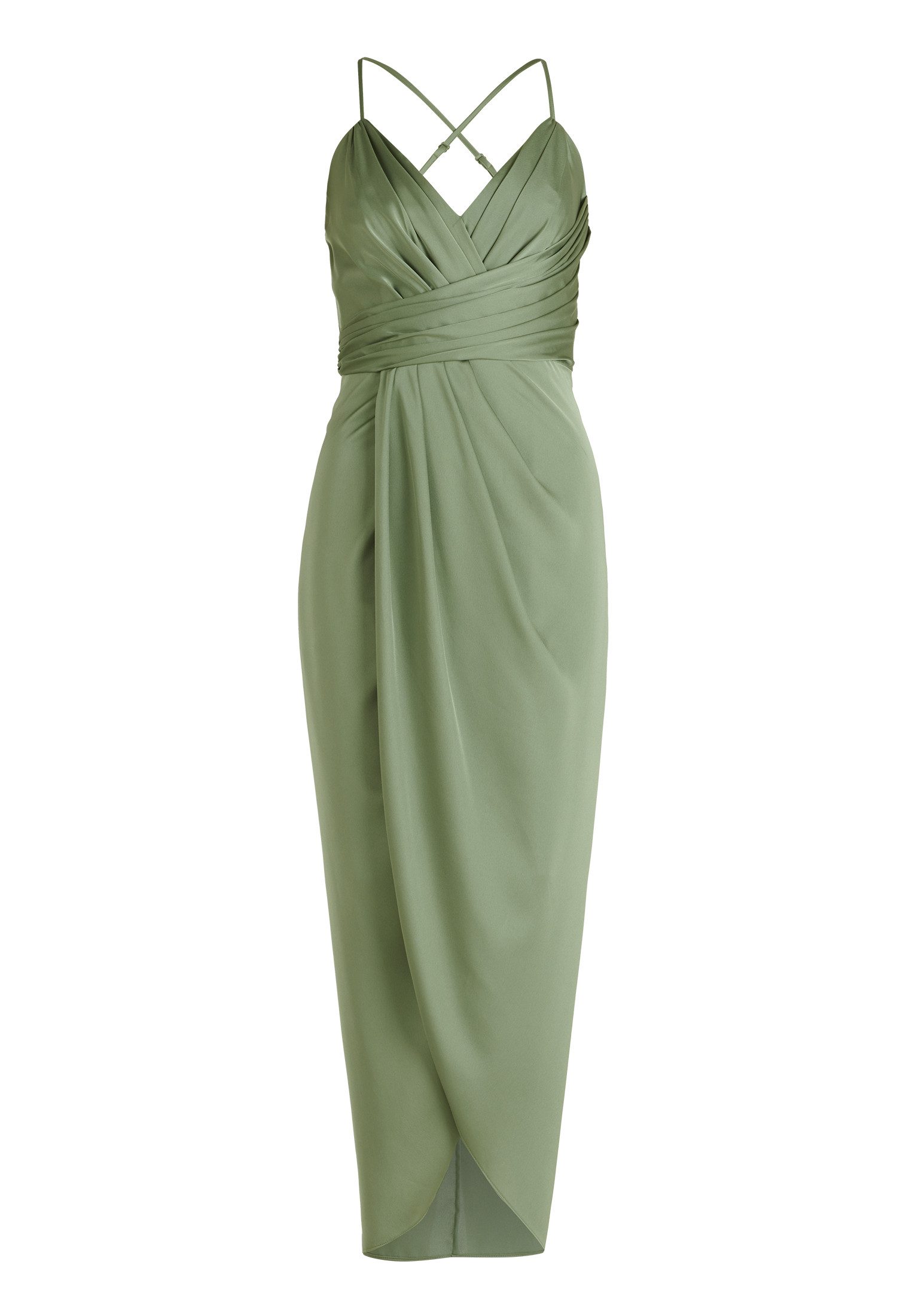 Vera Mont Abendkleid "Damen Abendkleid mit Raffung" Ohne Tasche Material günstig online kaufen