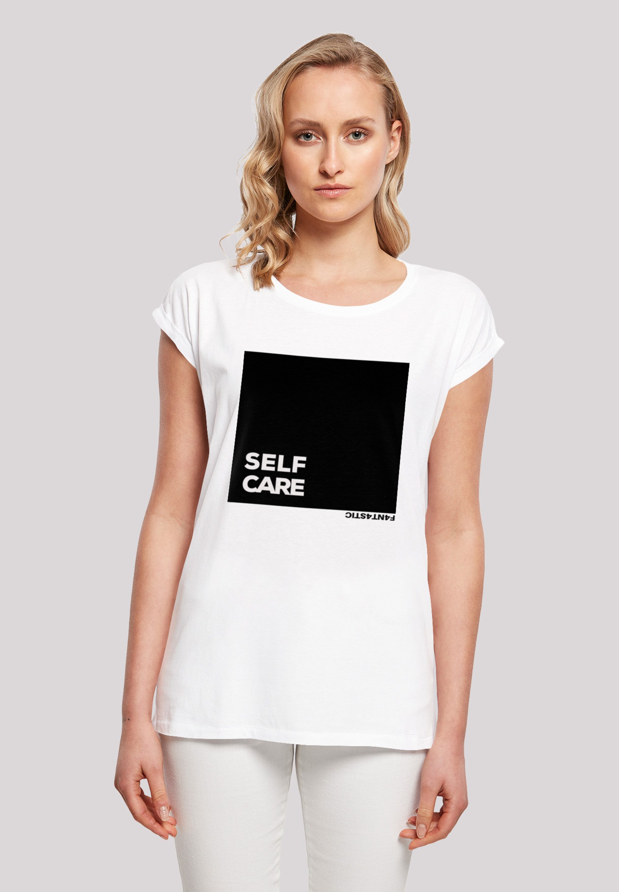 F4NT4STIC T-Shirt "SELF CARE SHORT SLEEVE TEE", Print günstig online kaufen