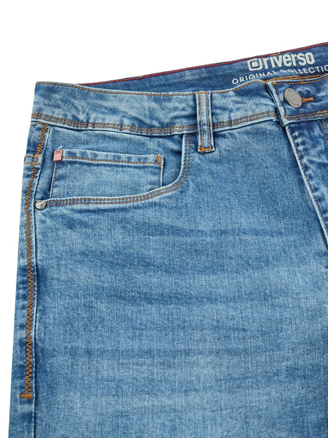 Straight-Jeans Herren Jeanshose RIVChris Regular Fit