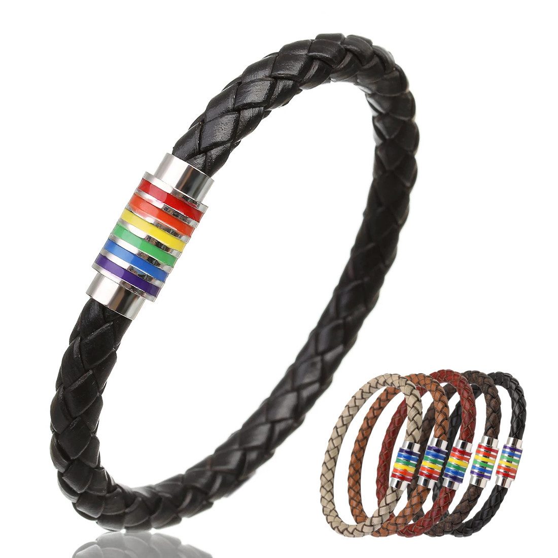 Ware aus aller Welt Lederarmband Pride günstig online kaufen