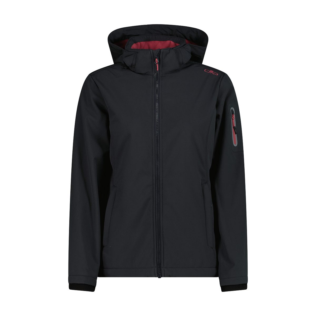 Softshelljacke WOMAN JACKET ZIP HOOD