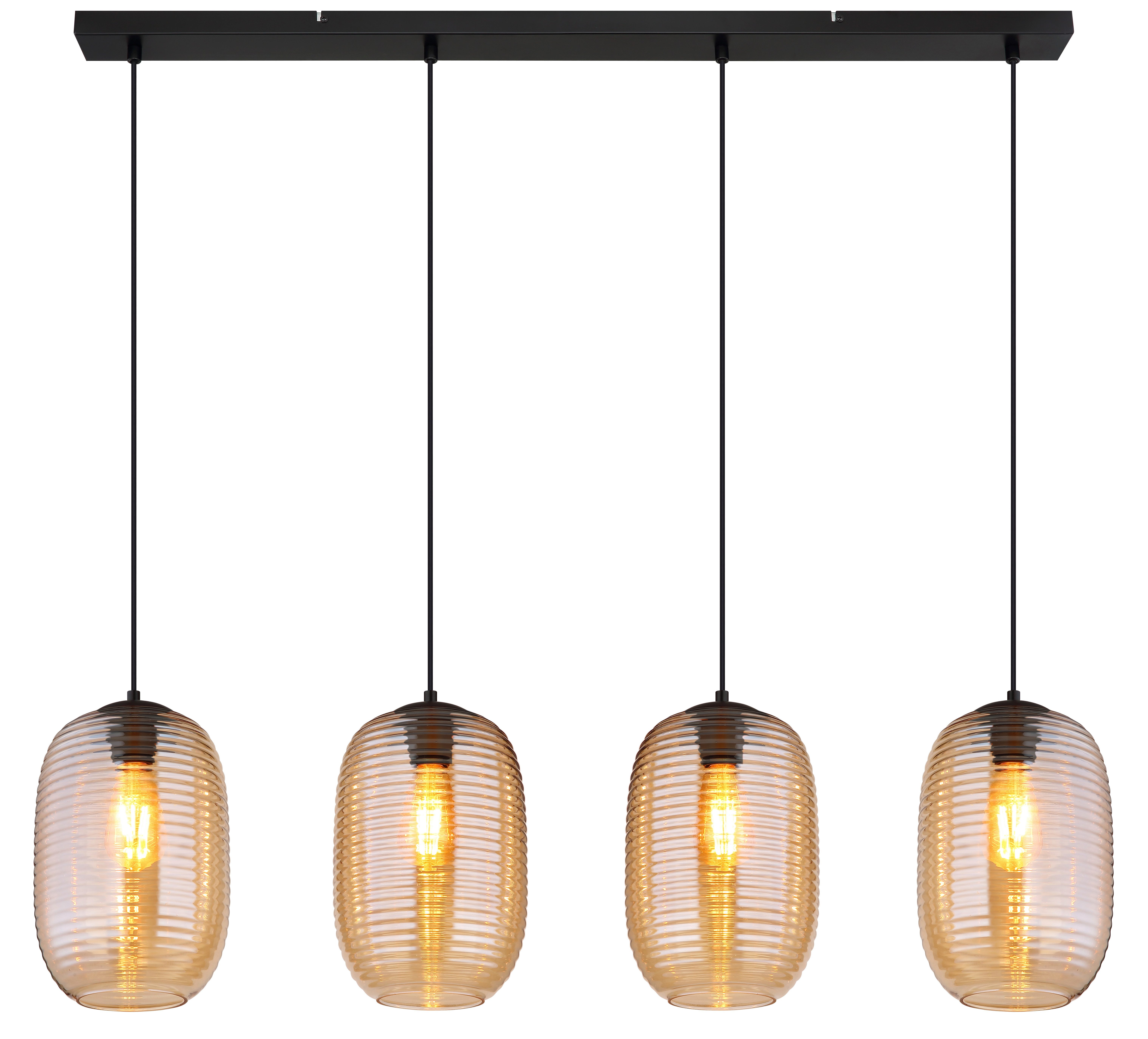 GLOBO LIGHTING Hängeleuchte JEFREY, ohne Leuchtmittel, Hängelampe Esszimmer-Leuchte Esstischleuchte Wohnzimmer