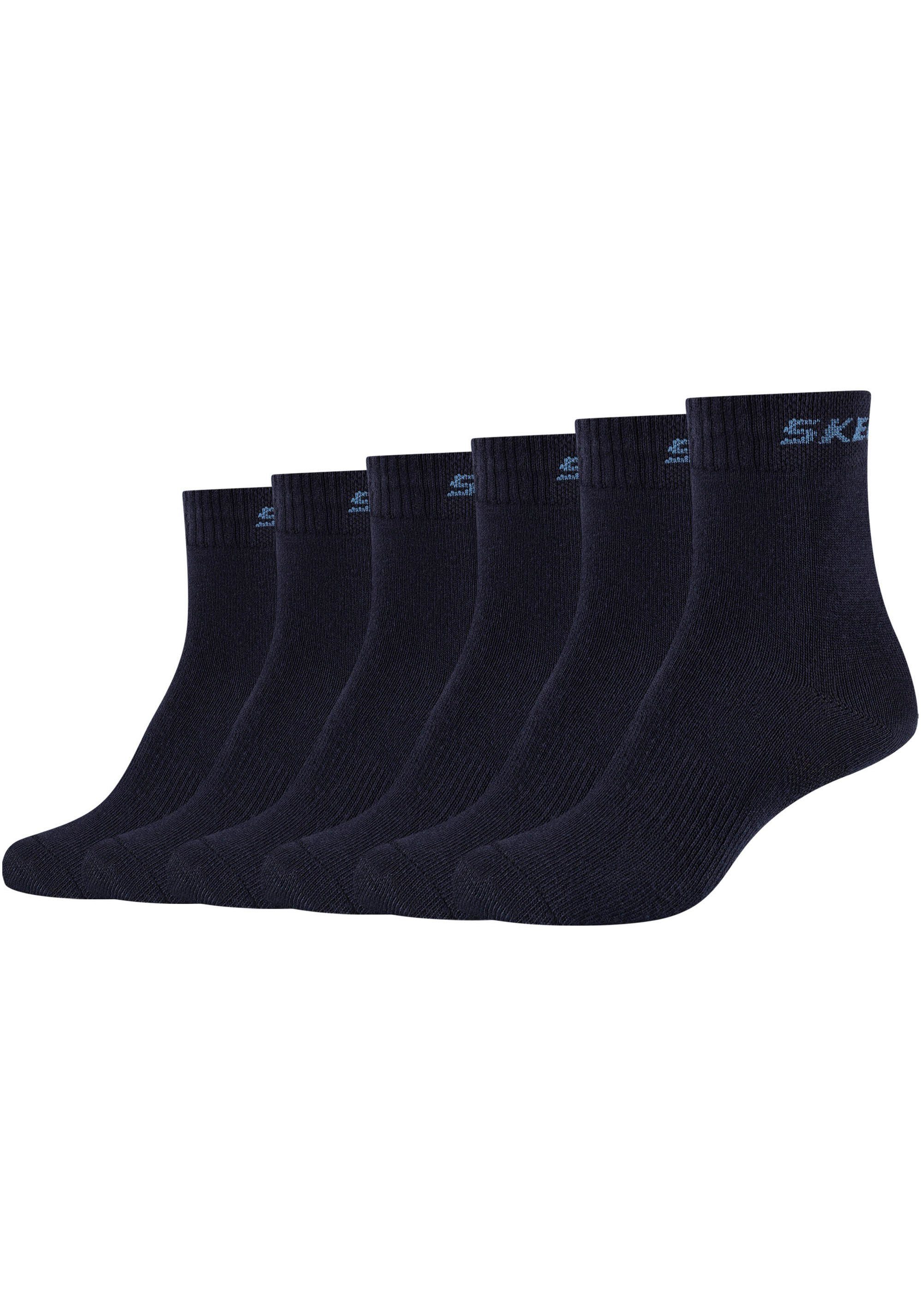 Skechers Socken (Packung, 6er-Pack) mit Mittelfußunterstützung