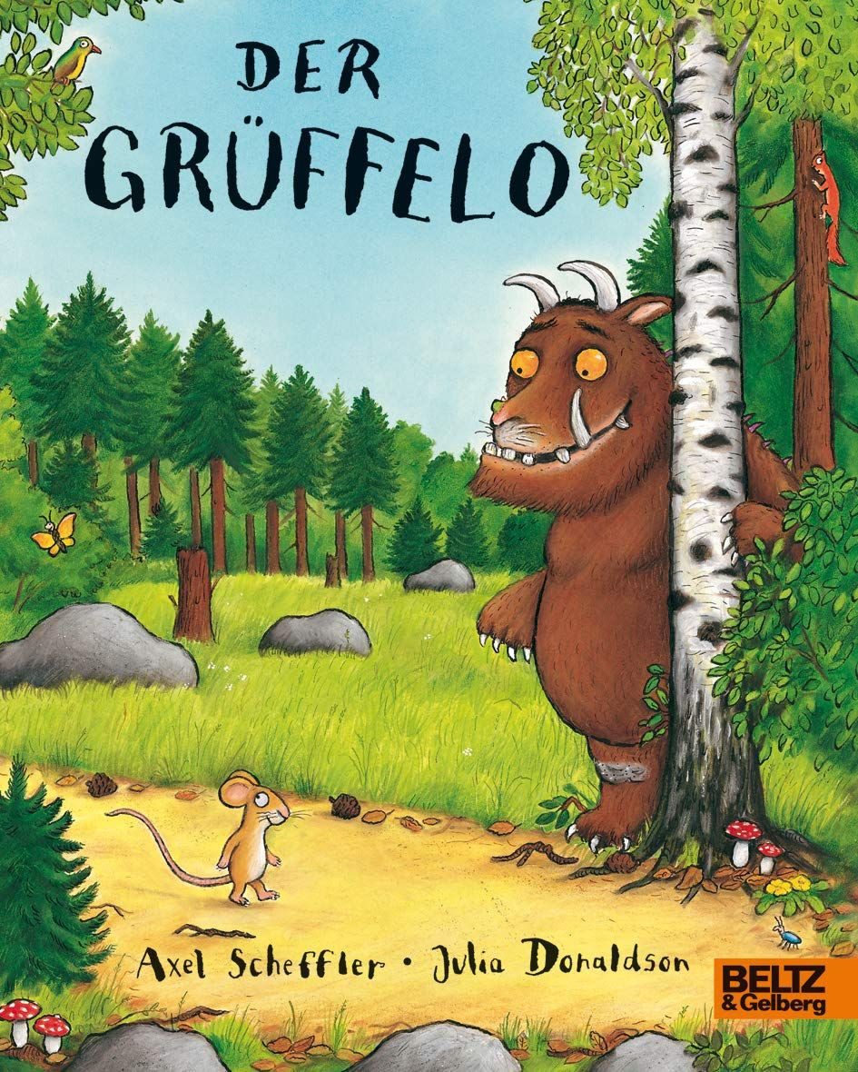 Der Grüffelo (Pappbilderbuch) / Axel Scheffler, Julia Donaldson, Vierfarbiges Pappbilderbuch