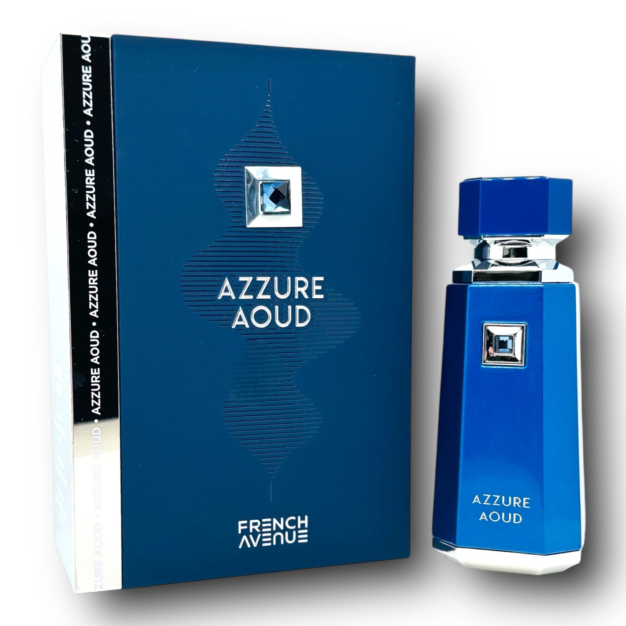 French Avenue Eau de Parfum Exotic Amber Azzure Aoud, Glasflakon, Parfüm EDP, Unisex Duft