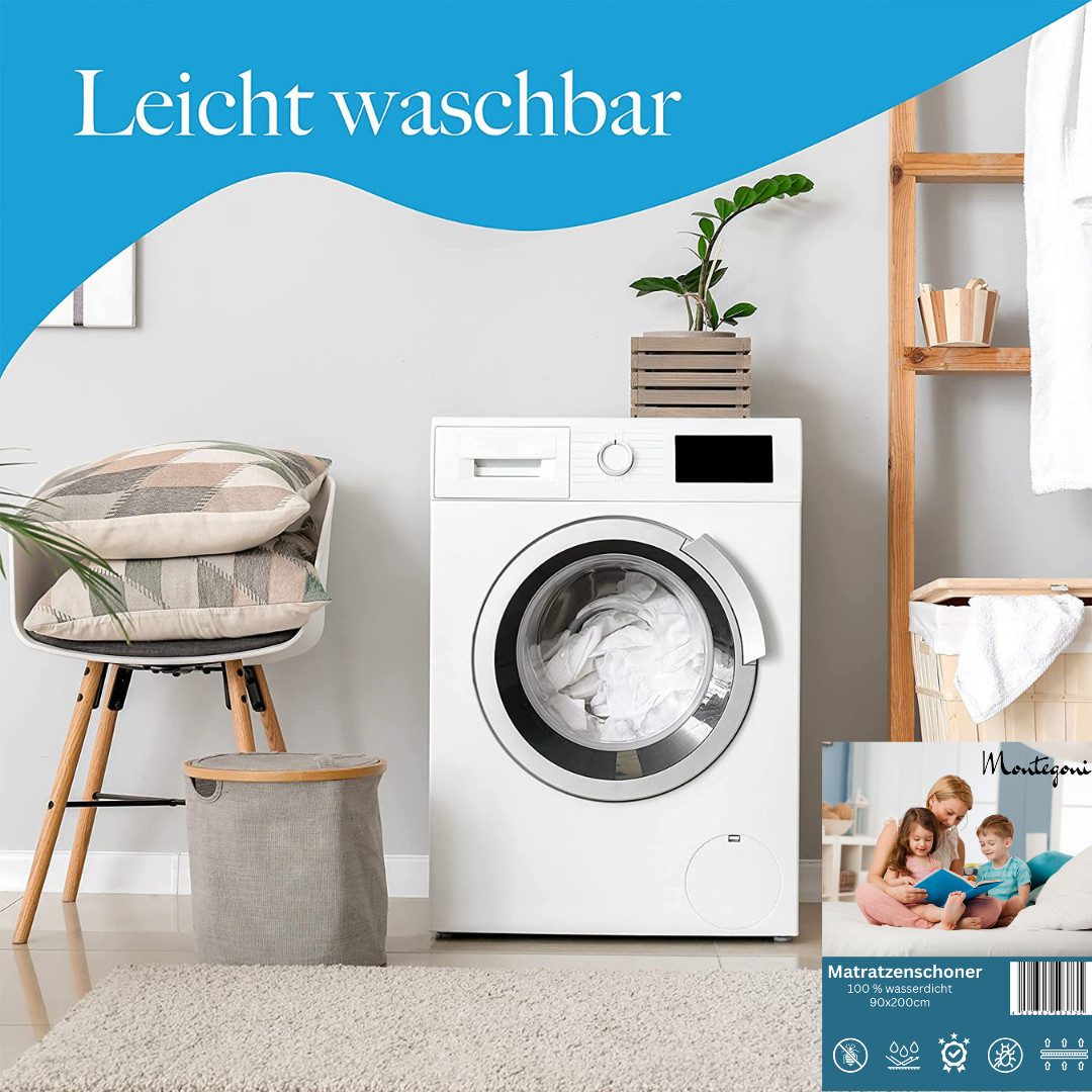 Matratzenschoner 90x200 cm Matratzenauflage - Wasserdicht, günstig online kaufen
