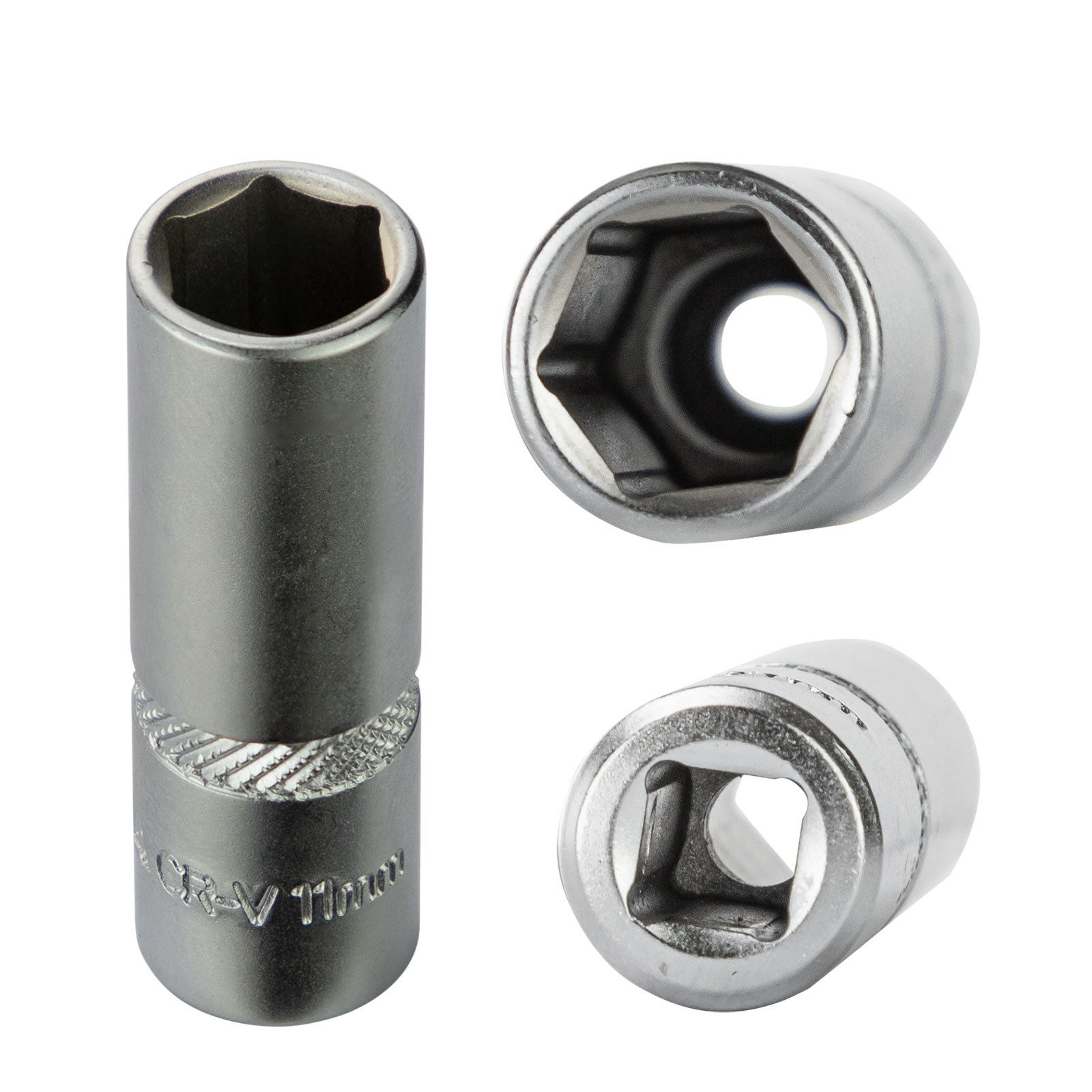 Thumbnail - DEMA Stecknuss Stecknuss Sechskant 11mm 6 Kant 1/4" lang (CR-V)