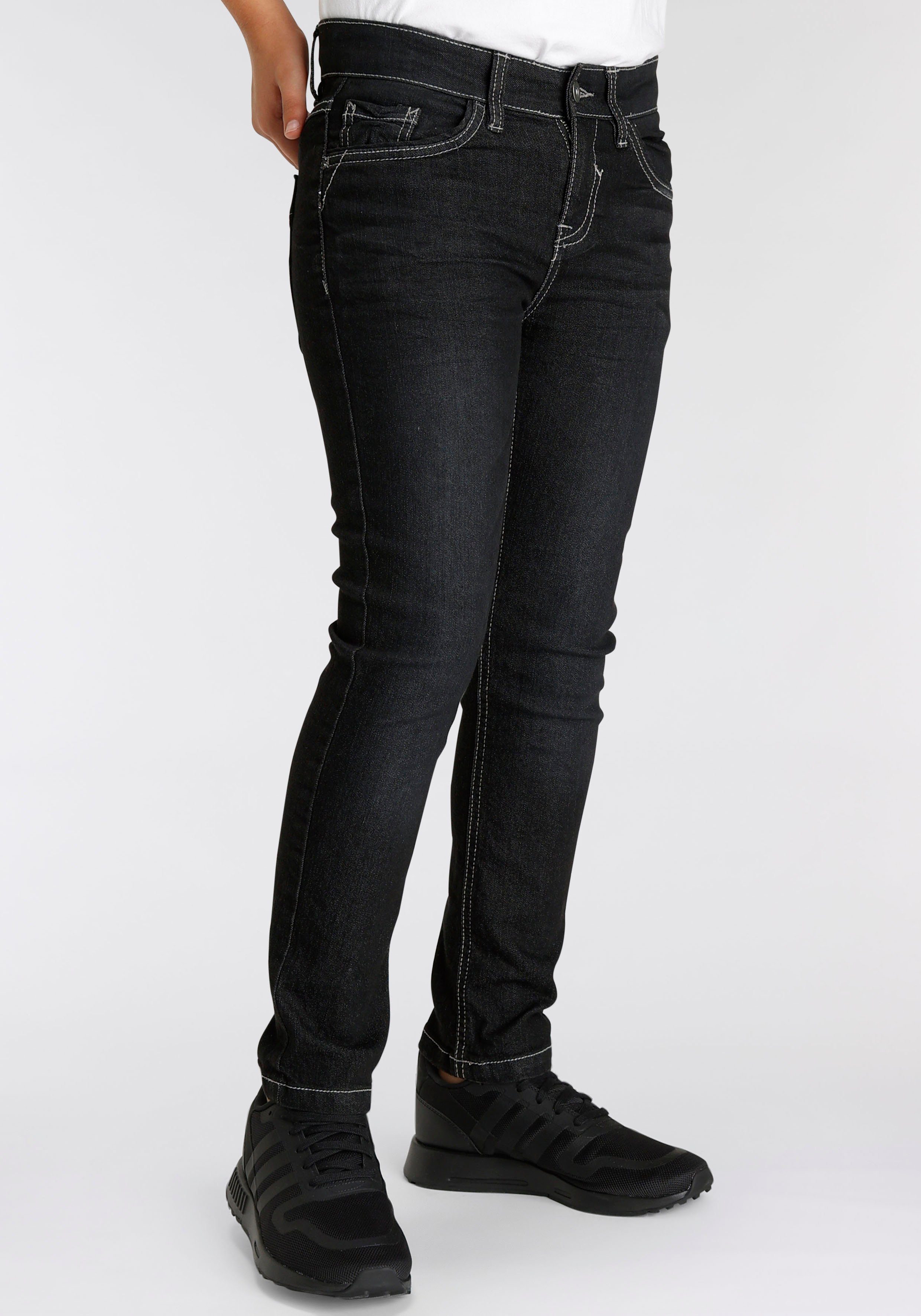 Arizona Stretch-Jeans regular Bein fit mit schmalem