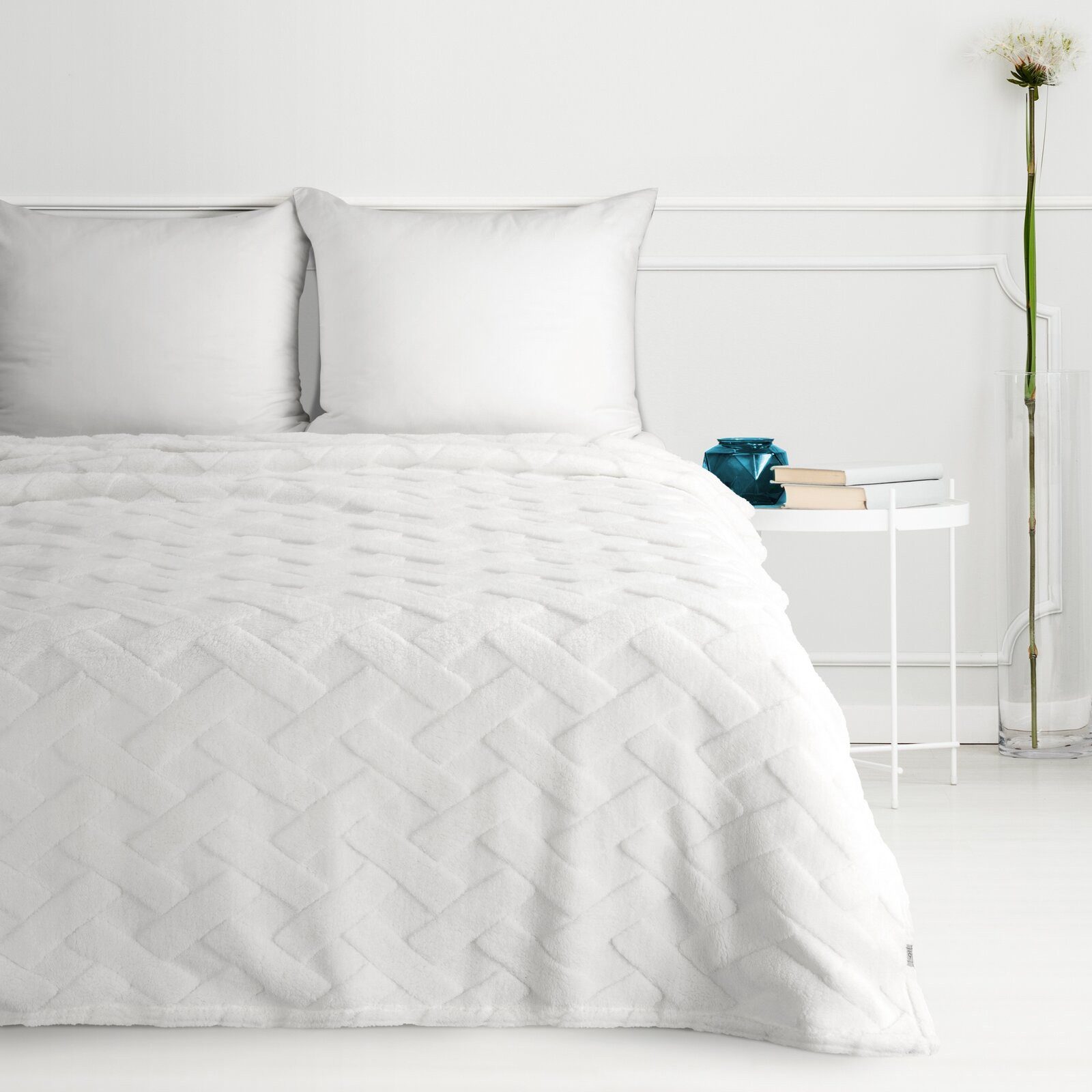 Wohndecke CARO, Design91, Karierte Kuscheldecke ideales Geschenk Weiche, warme Decke