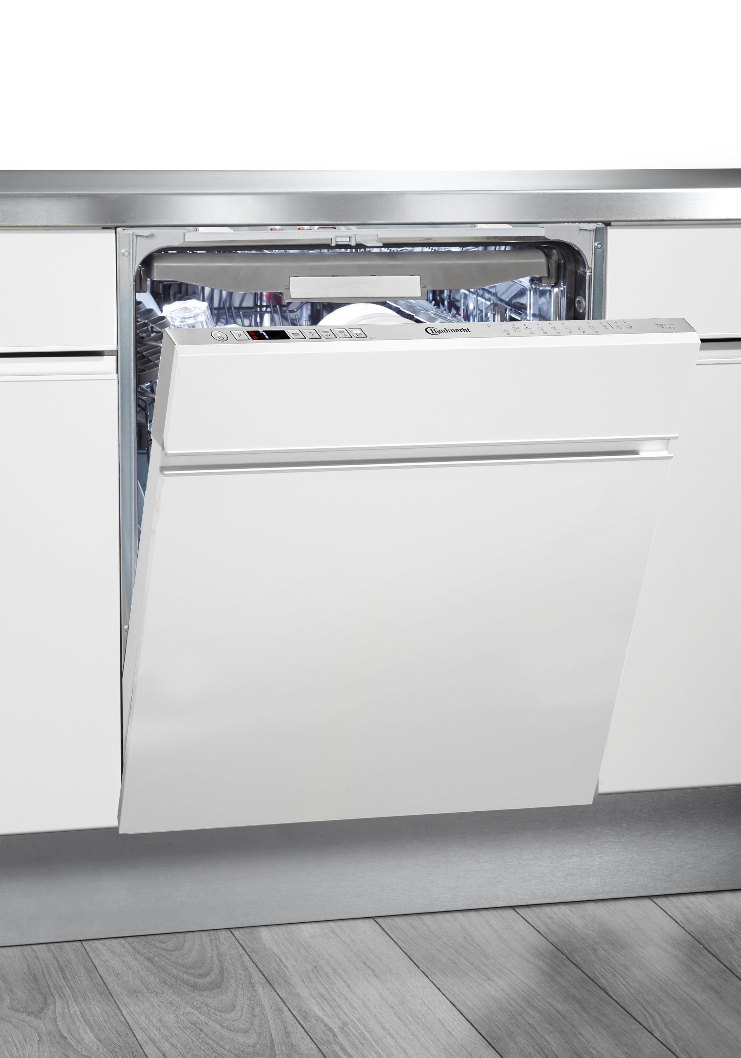 BAUKNECHT vollintegrierbarer Geschirrspüler OBIC Ecosilent 7540, 14 Maßgedecke