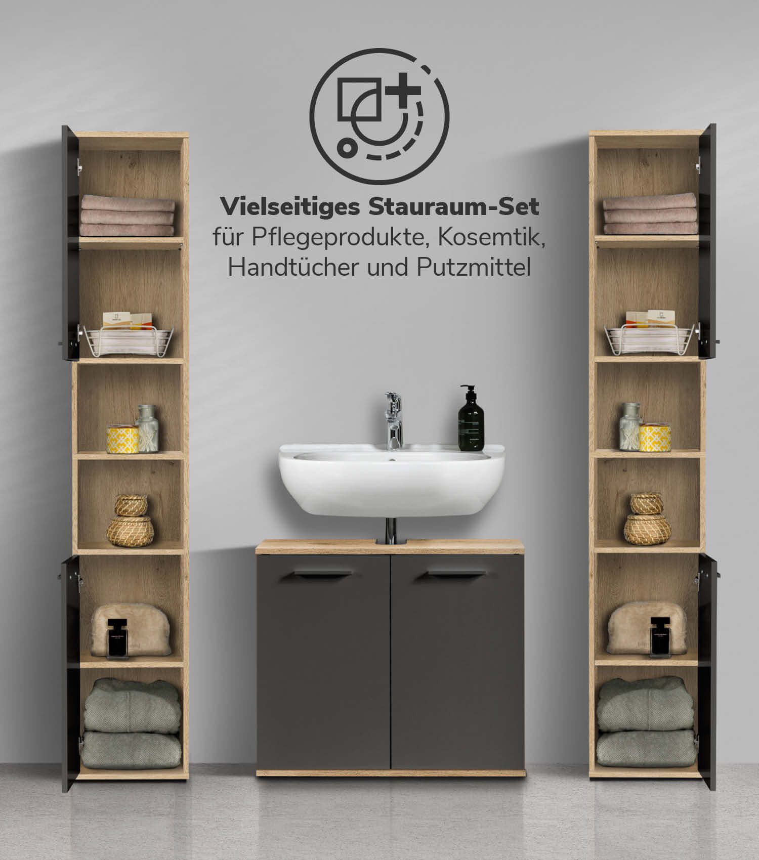mokebo Badmöbel-Set Der Steuermann, (3-teilig), Unterschränk günstig online kaufen