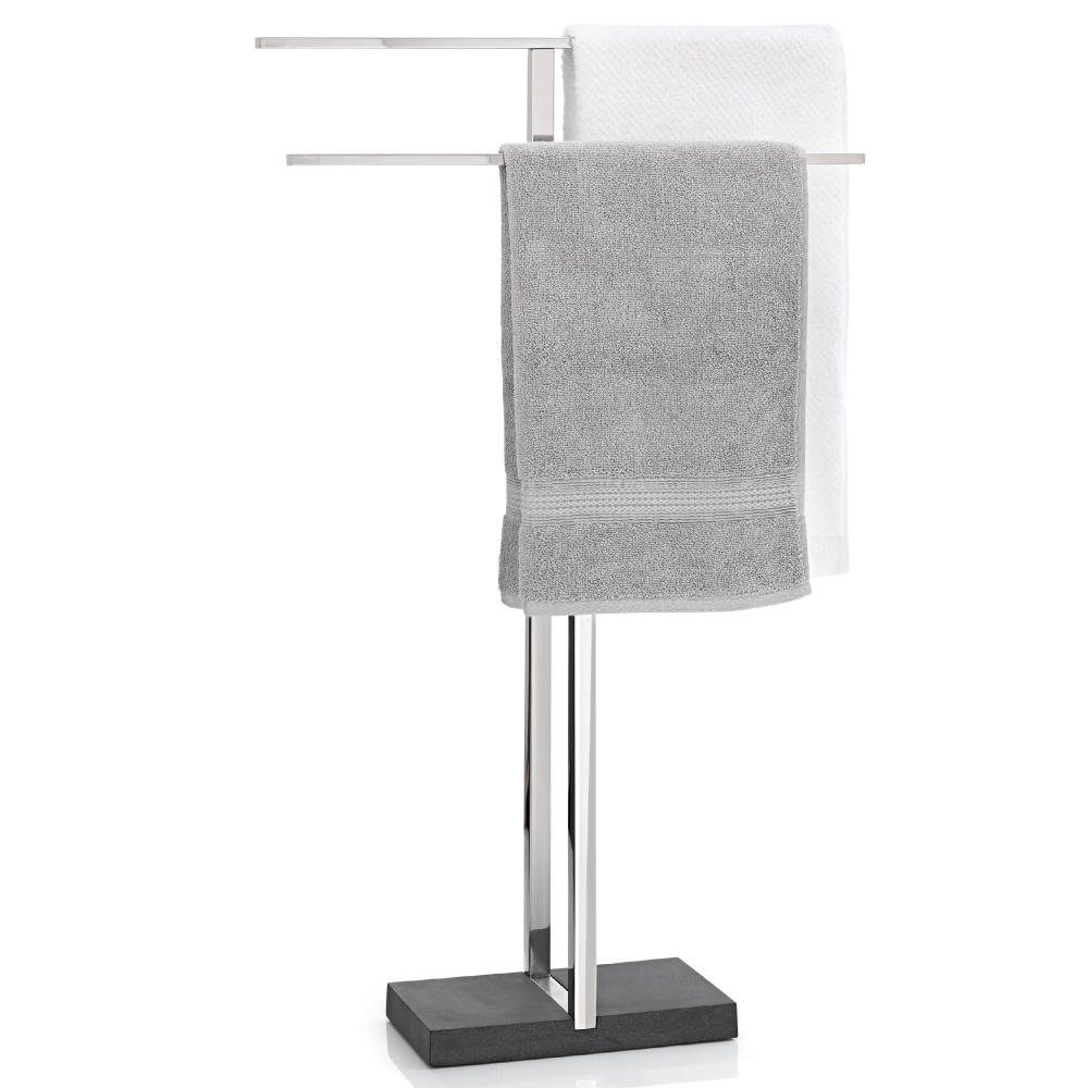 blomus Handtuchständer Handtuchständer Menoto, Handtuchhalter, Edelstahl poliert / Polystone