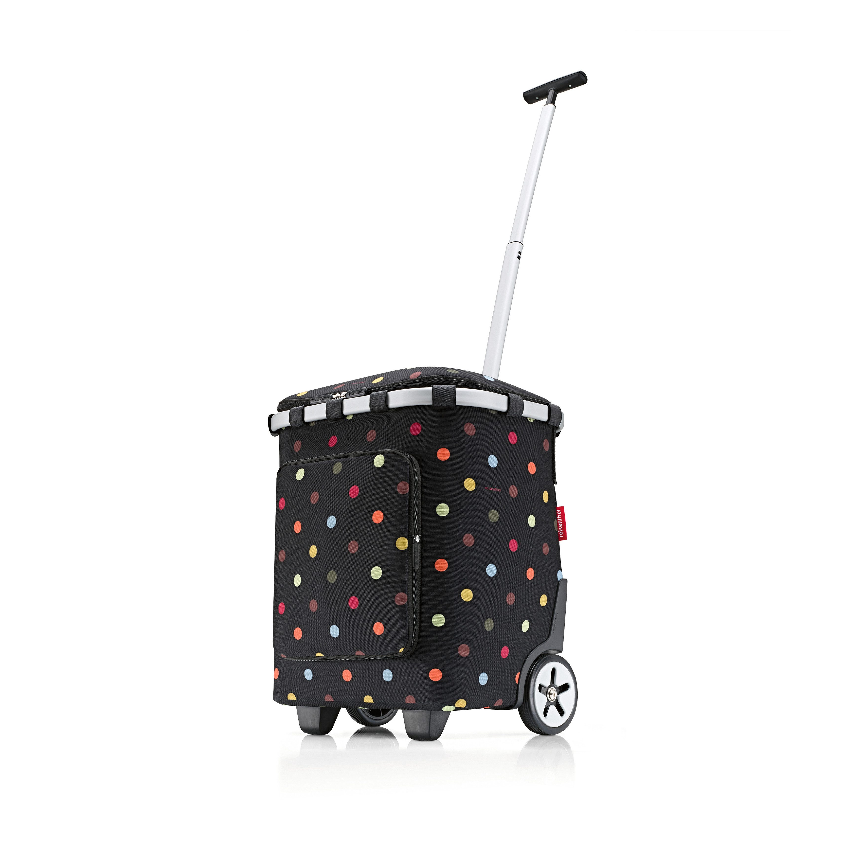 REISENTHEL® Einkaufstrolley carrycruiser plus, 46 l, Einkaufstrolley mit ausfaltbarem Thermofach und Teleskopstange